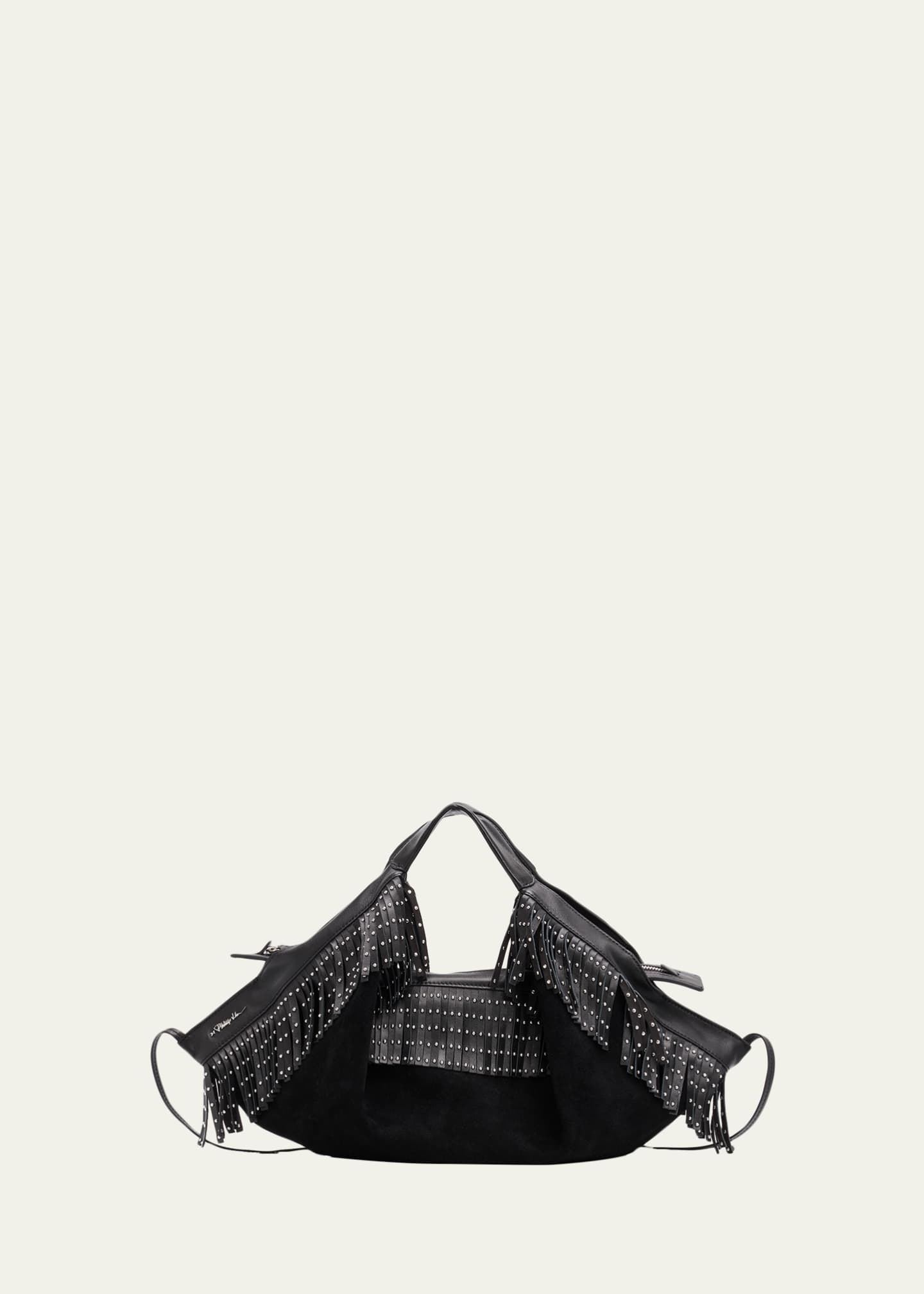 3.1 Phillip Lim Luna Fringed Suede Shoulder Bag - Bergdorf Goodman
