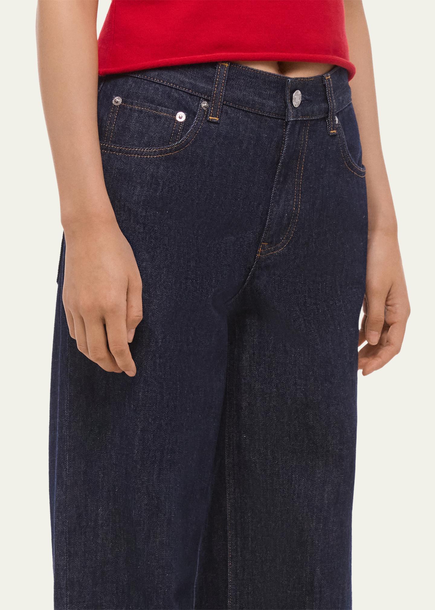 Helmut Lang Wardrobe Relaxed Straight-Leg Denim Jeans - Bergdorf 