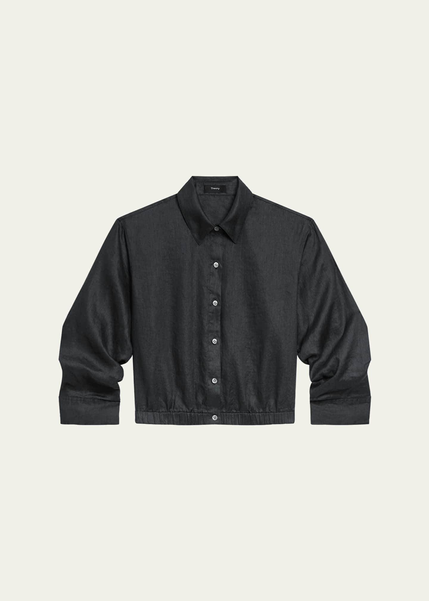 theory dress shirt Theory - Blue Button Down