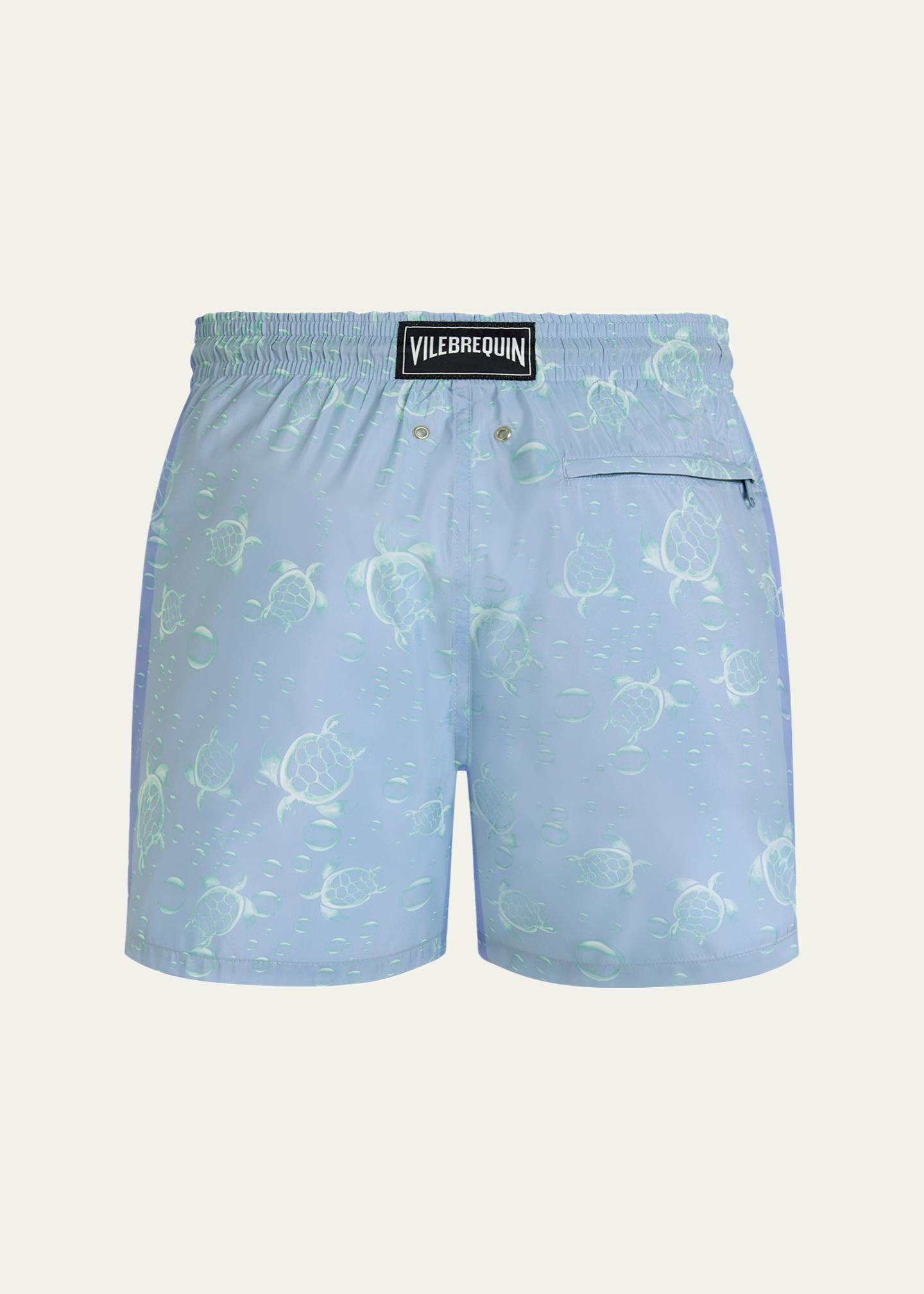 Vilebrequin Men's Bubbles and Turtles Packable Swim Trunks - Bergdorf ...