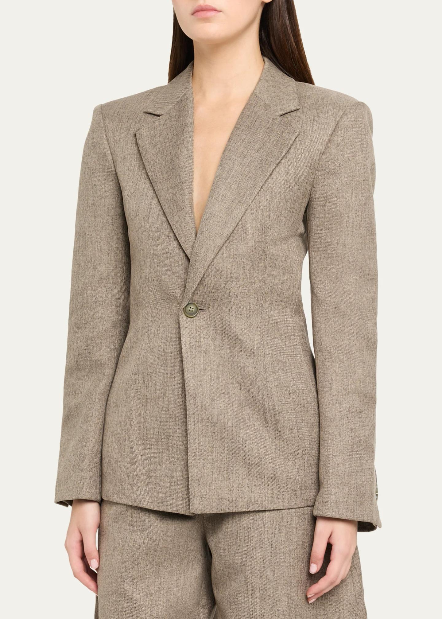 Ronny Kobo Anette One-Button Blazer - Bergdorf Goodman