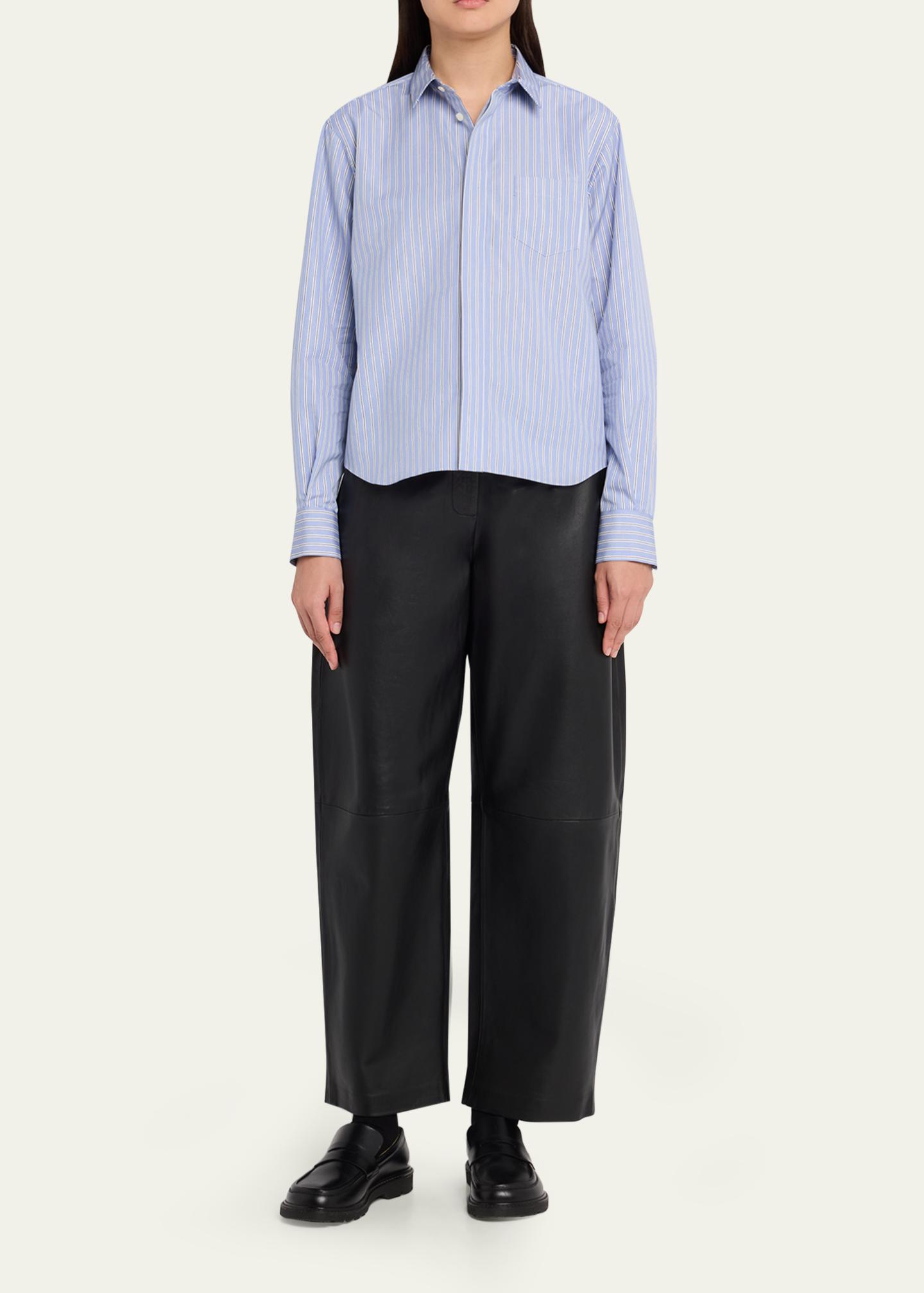 sacai Cotton Poplin Shirt - Bergdorf Goodman