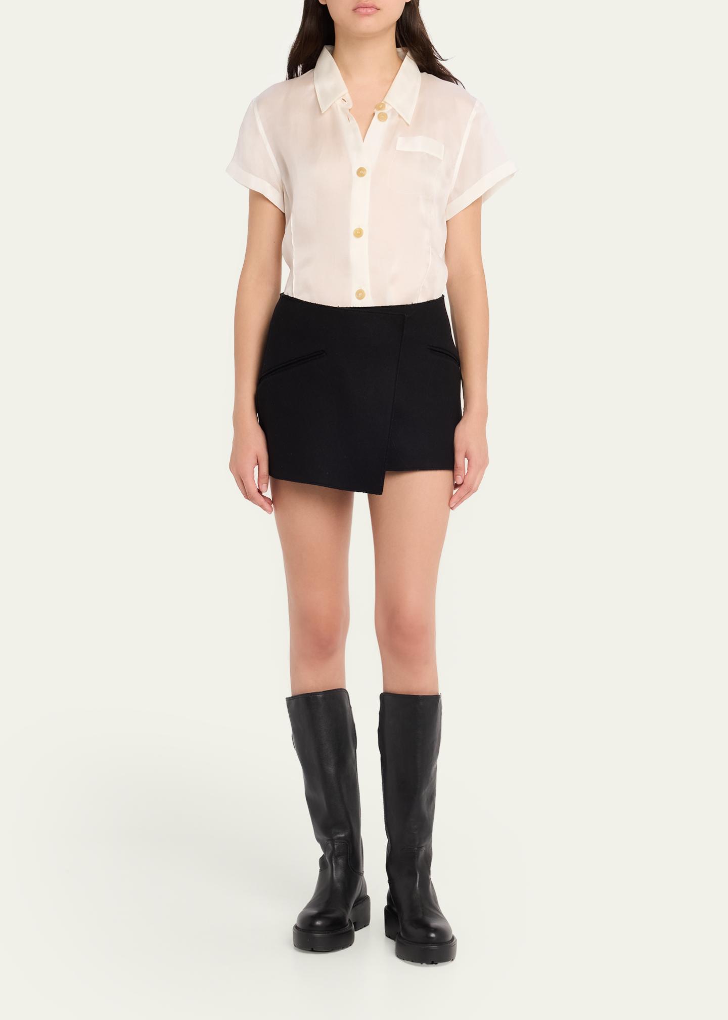 Miu Miu 55mm Leather Knee-High Lug-Sole Boots - Bergdorf Goodman