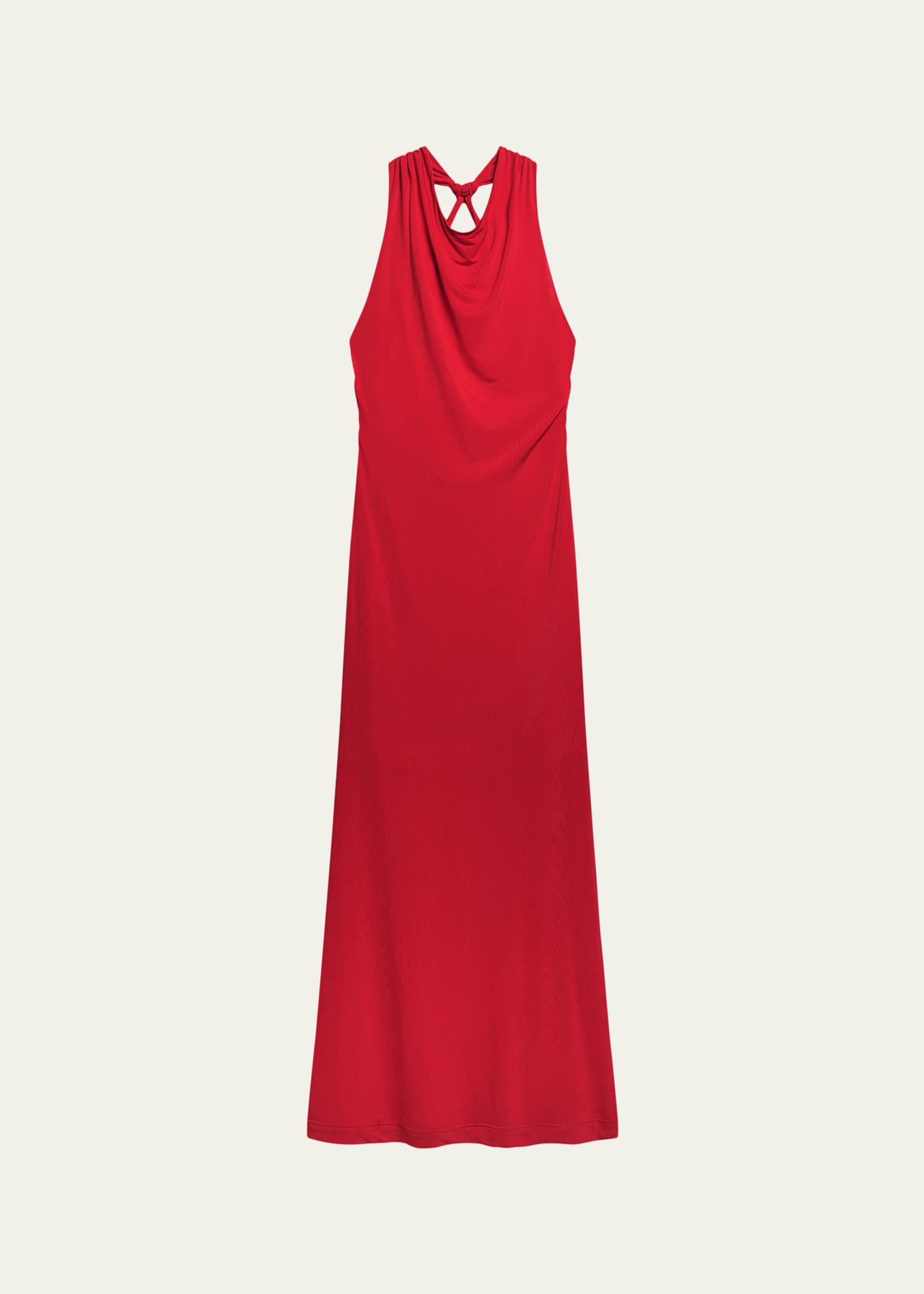 helmut lang maxi dress Helmut Lang Double-Layer Maxi Dress