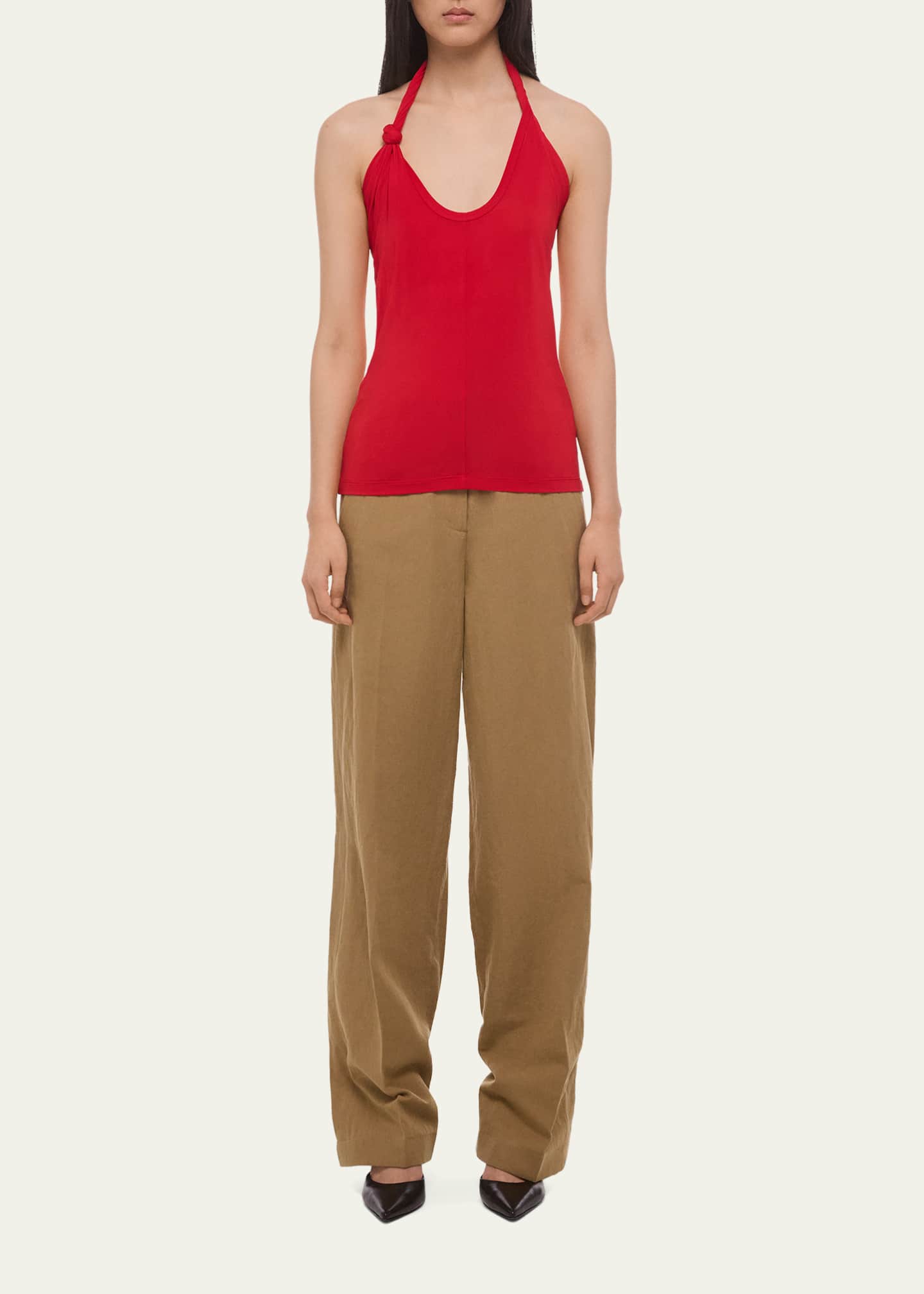 Helmut Lang Twisted Dancer Top - Bergdorf Goodman