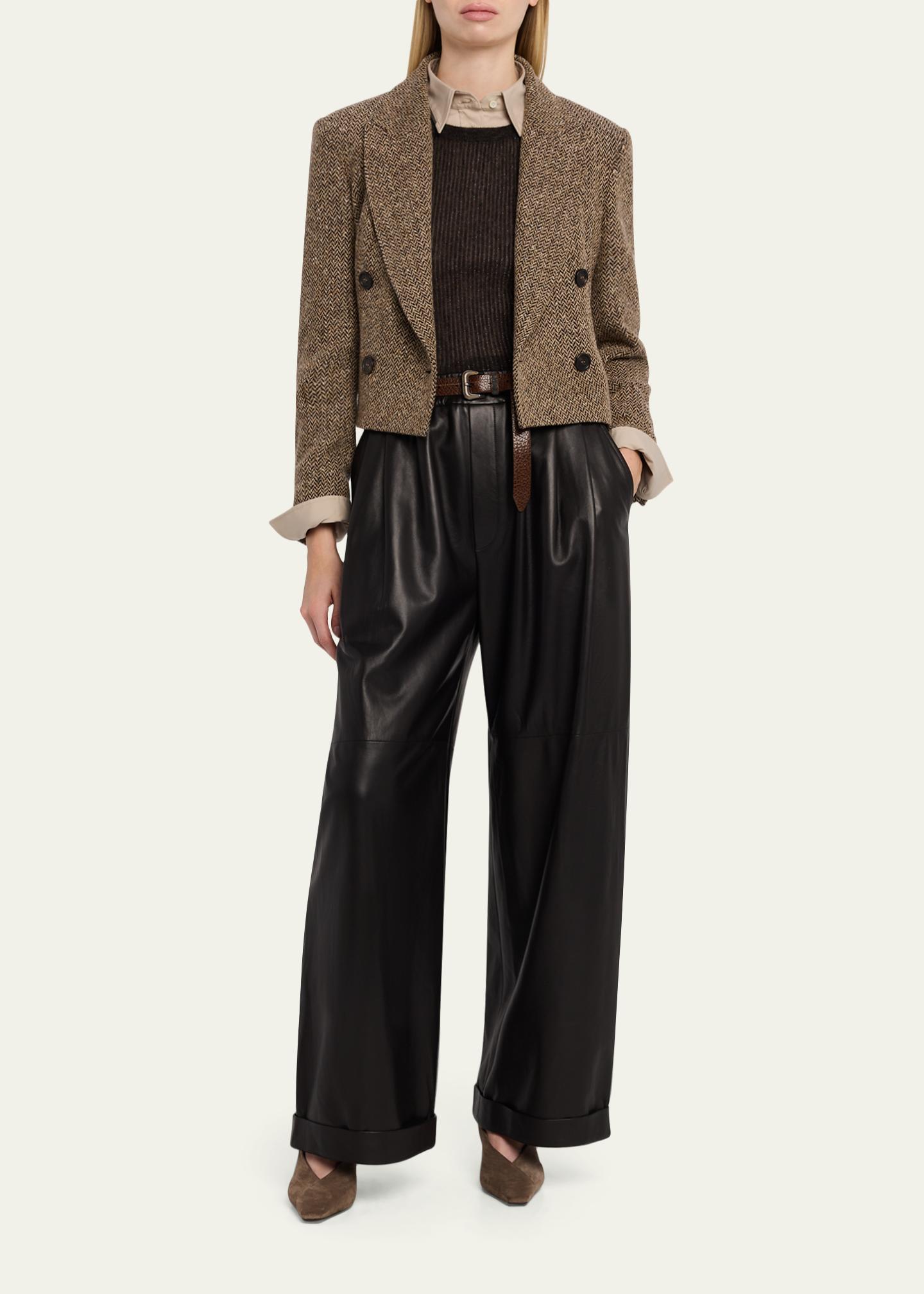 Brunello Cucinelli Sparkling Wool Herringbone Blazer - Bergdorf