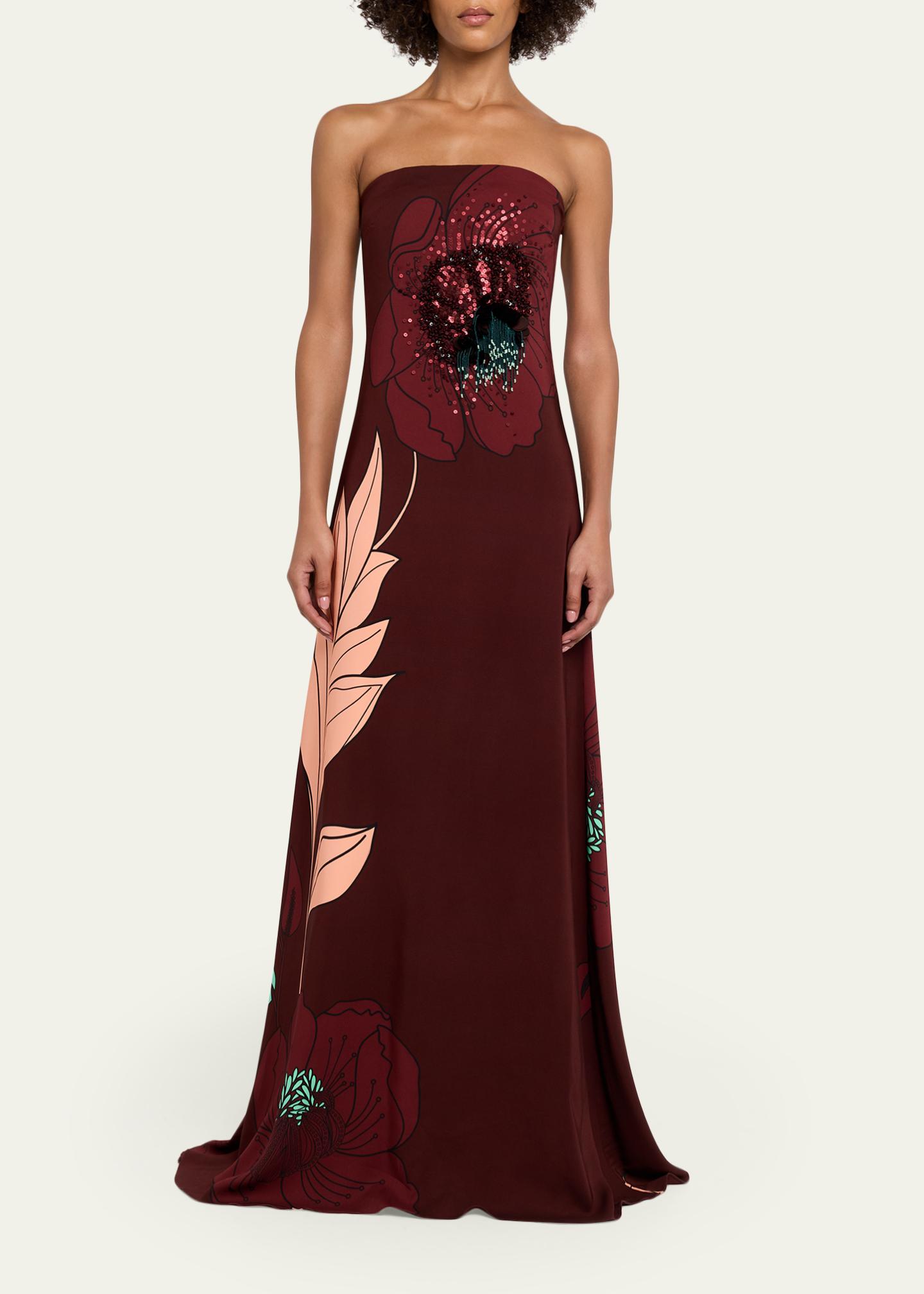 johanna ortiz dresses Petals Sequined Silk Maxi Dress MCC Desc: 79%NYLON/21%SPANDEX This Johanna Ortiz ankle How To Dye Your Bottom Size:40x30