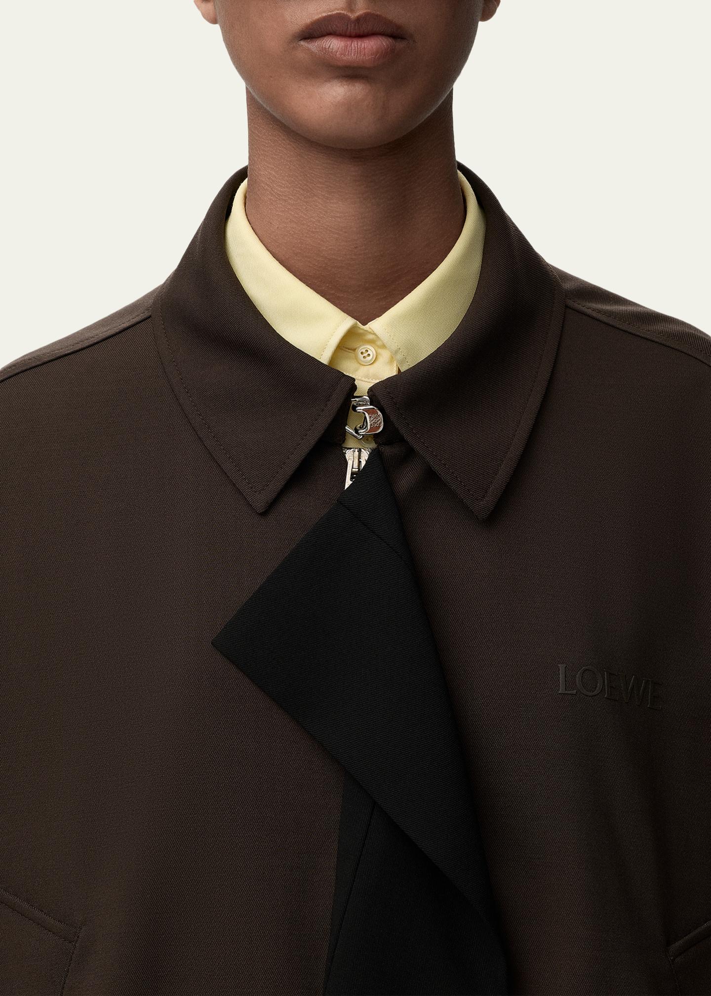 LOEWE Balloon Contrast Panel Jacket - Bergdorf Goodman
