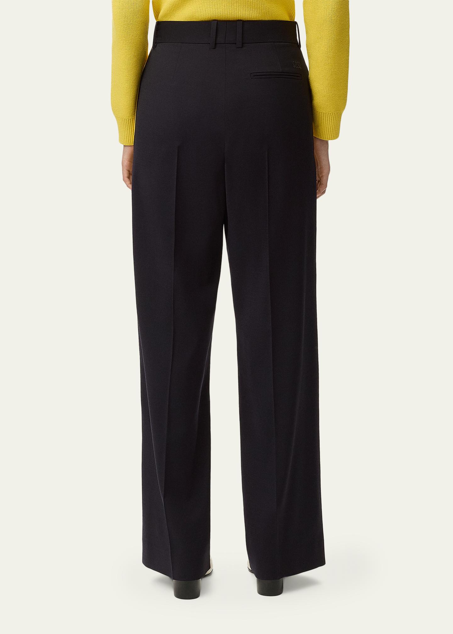LOEWE Side-Stripe Relaxed-Leg Trousers - Bergdorf Goodman