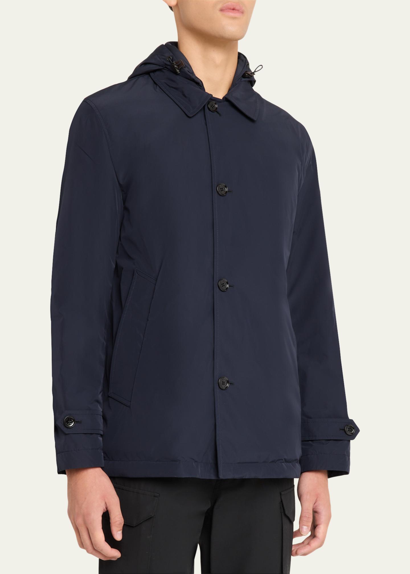 Moncler Men's Evrine Hooded Down Parka - Bergdorf Goodman