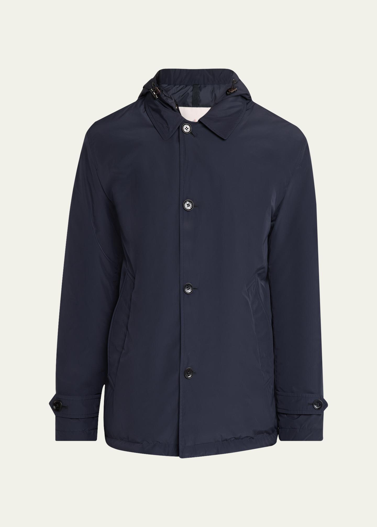 Moncler Men's Evrine Hooded Down Parka - Bergdorf Goodman