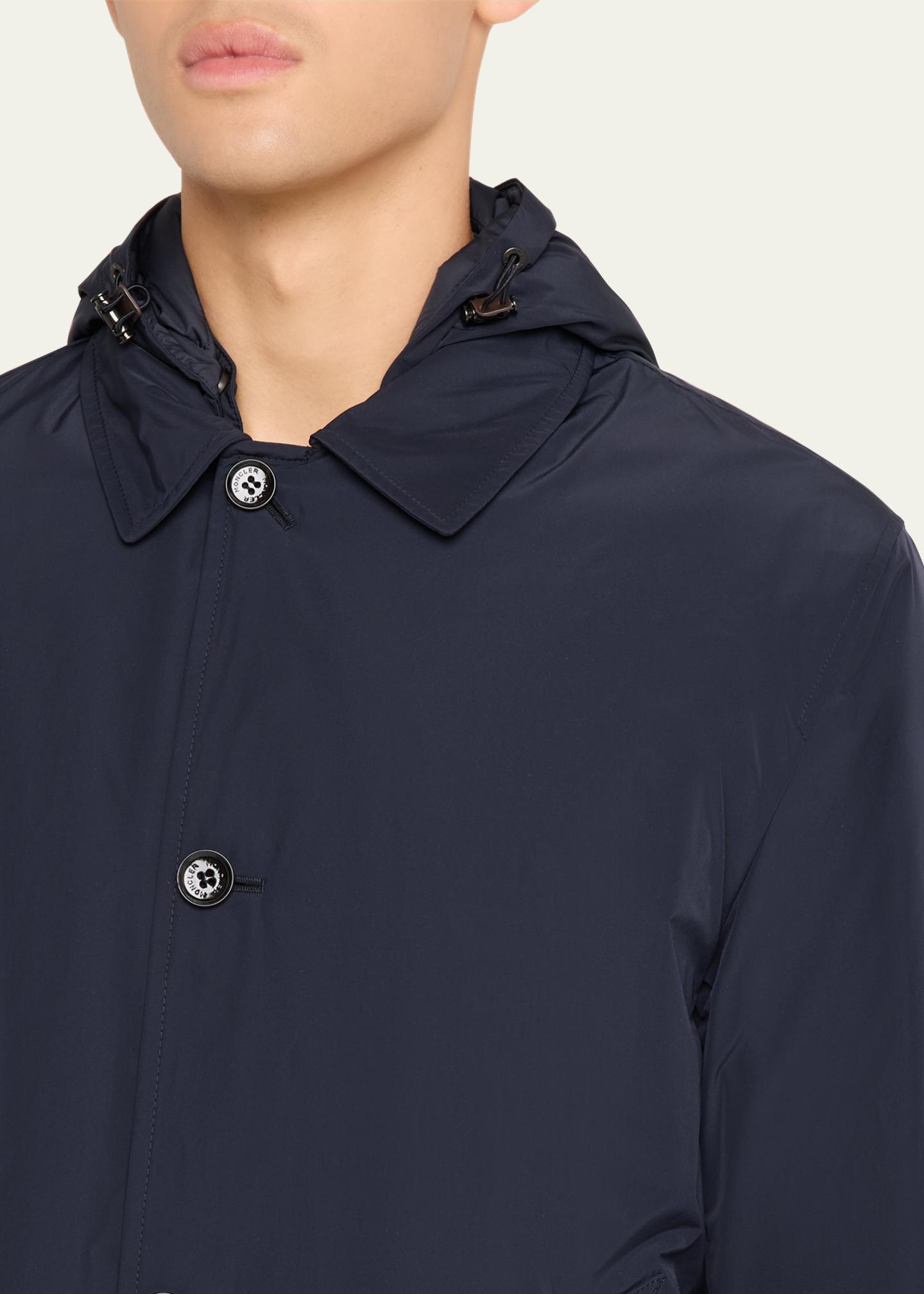 Moncler Men's Evrine Hooded Down Parka - Bergdorf Goodman