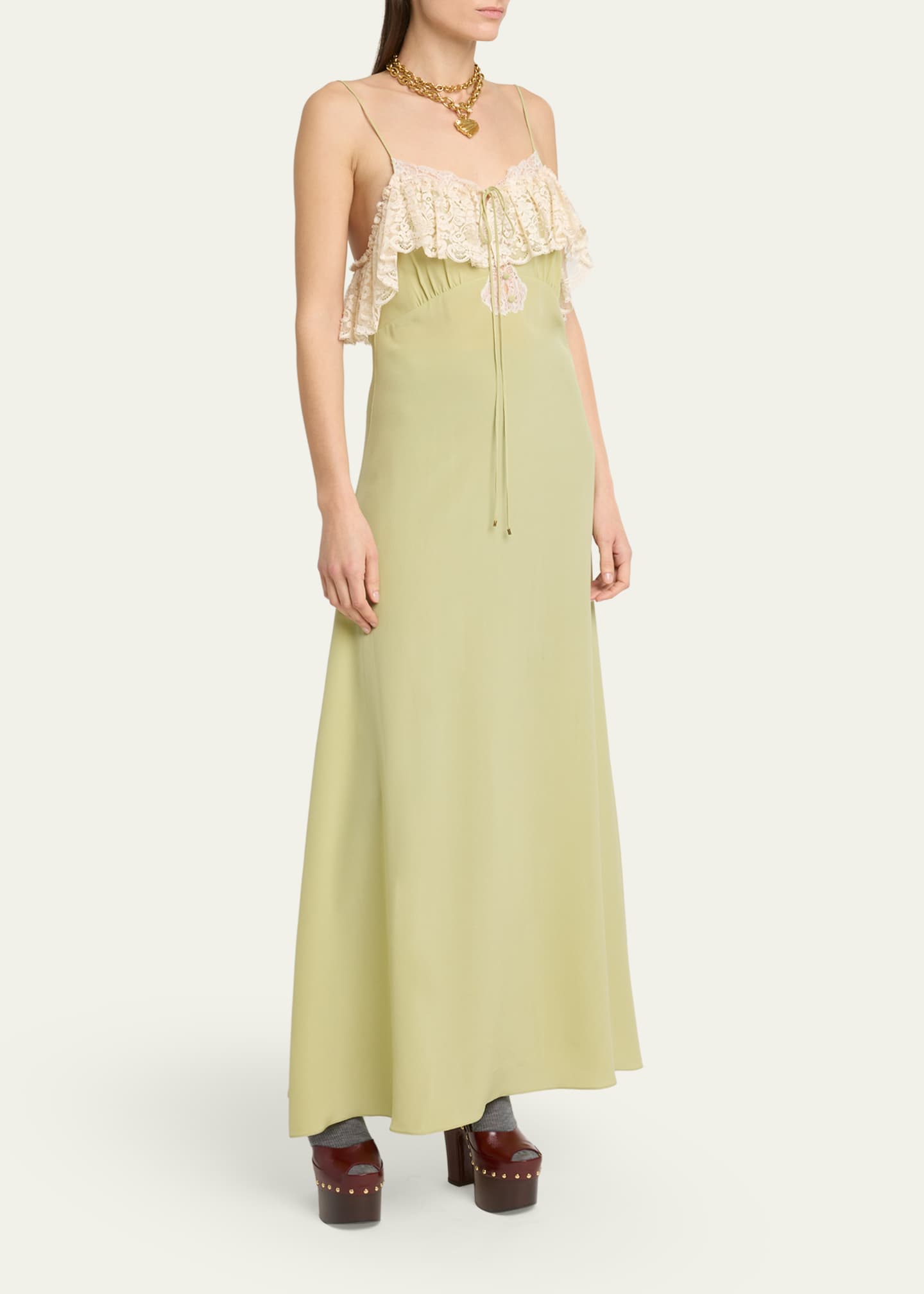 chloe silk dress Chlo-Silk mini Dress-Dresses