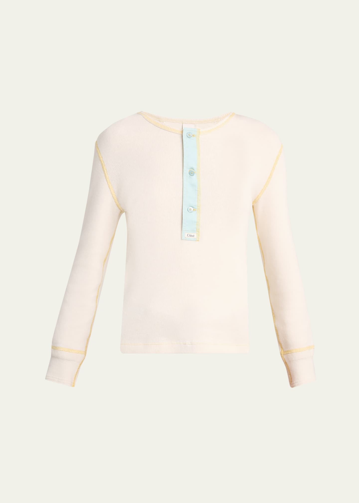 Chloe Ribbed Cotton Jersey Top - Bergdorf Goodman