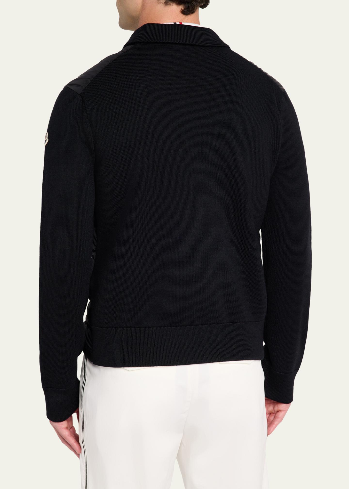 Moncler Men's Mock Turtleneck Jacket - Bergdorf Goodman