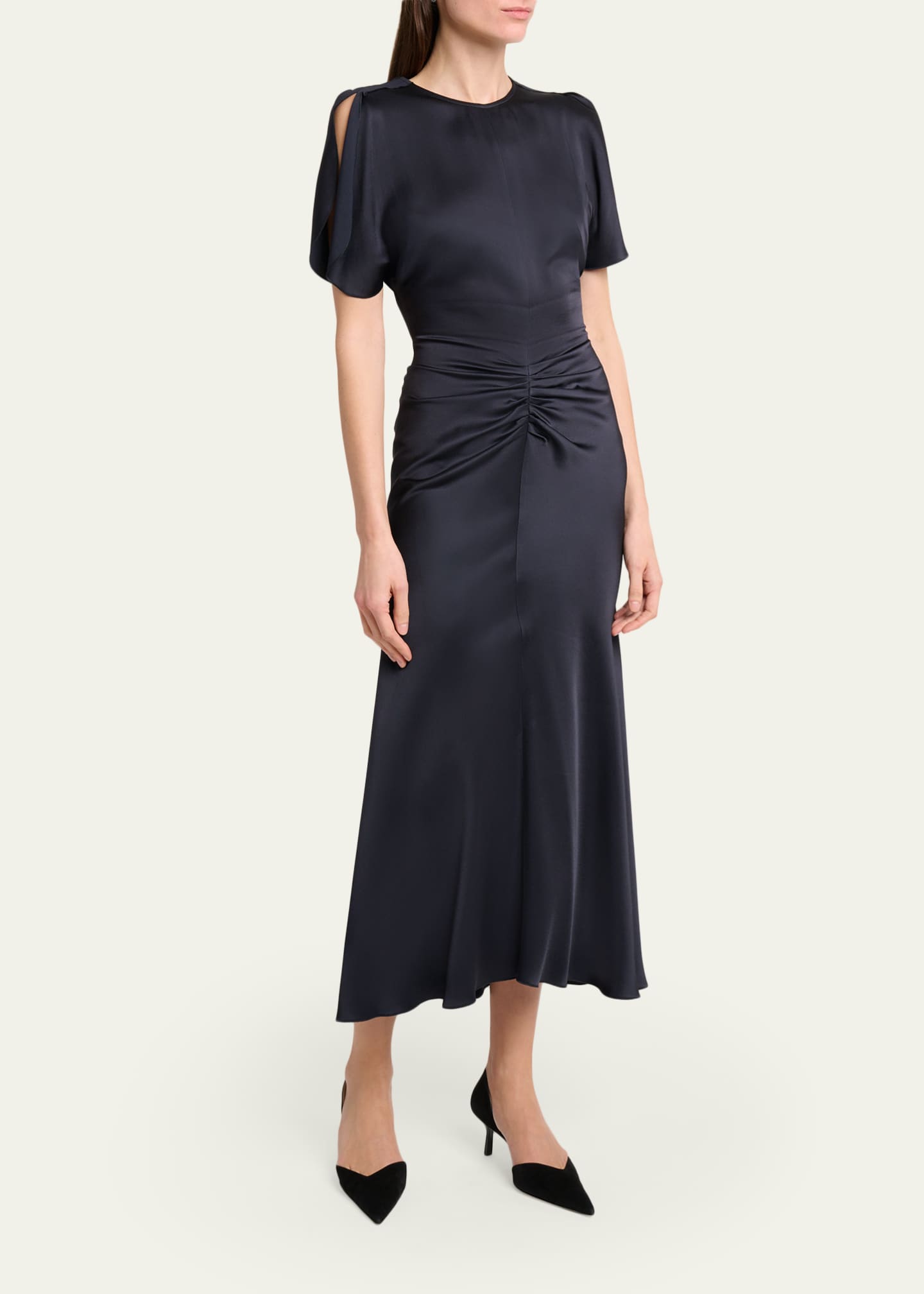 formal victoria beckham dresses Victoria Beckham Isabella Gown In Navy