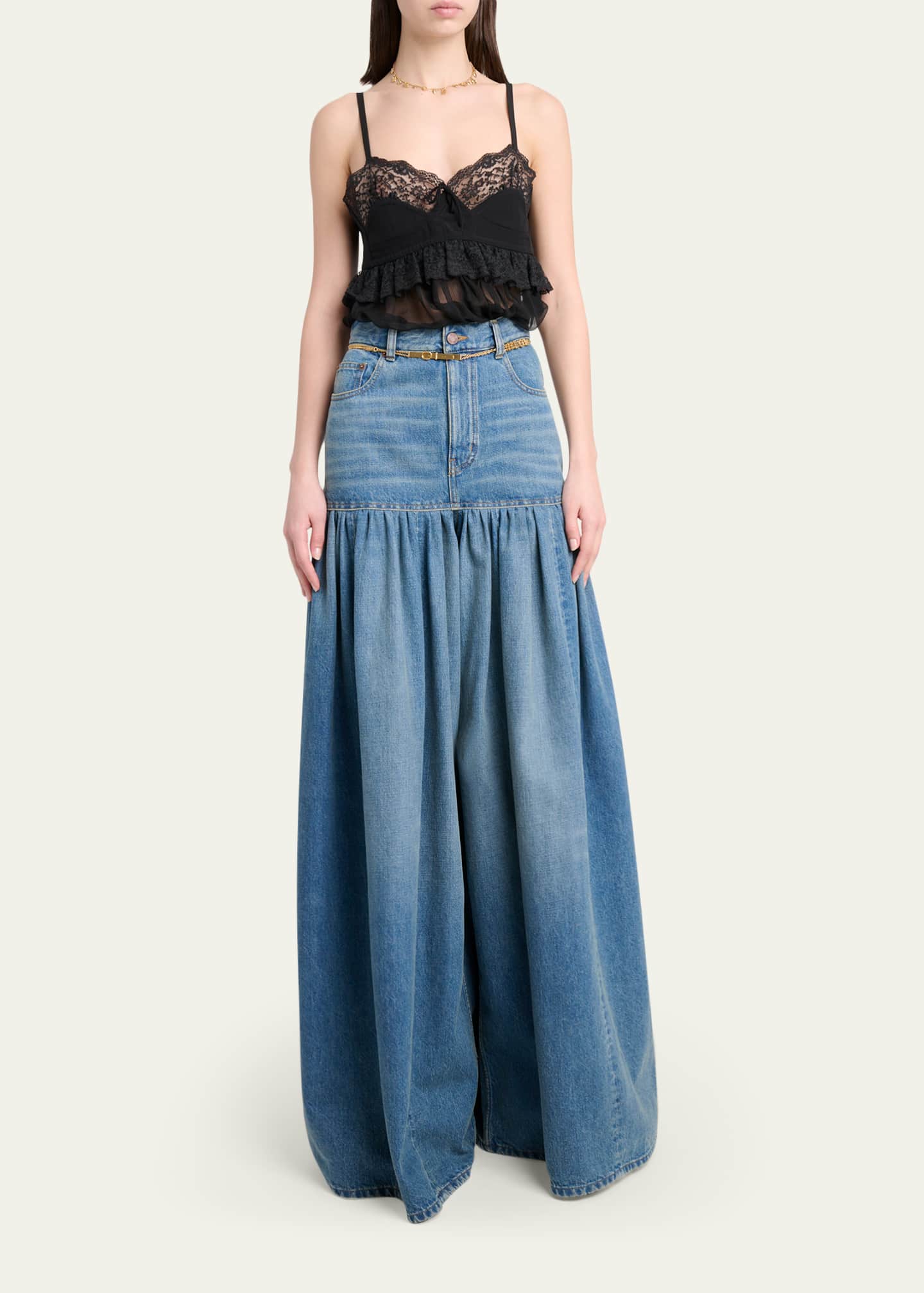 Chloe Organic Silk Crepe De Chine Top - Bergdorf Goodman