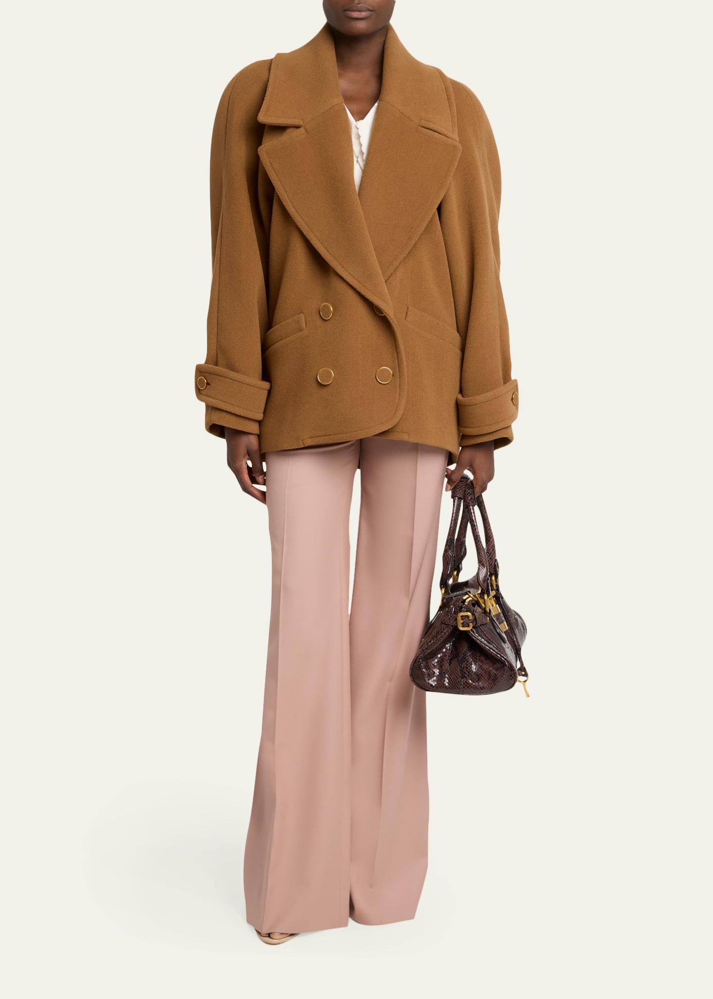 Chloe Lower Impact Wool Herringbone Jacket - Bergdorf Goodman