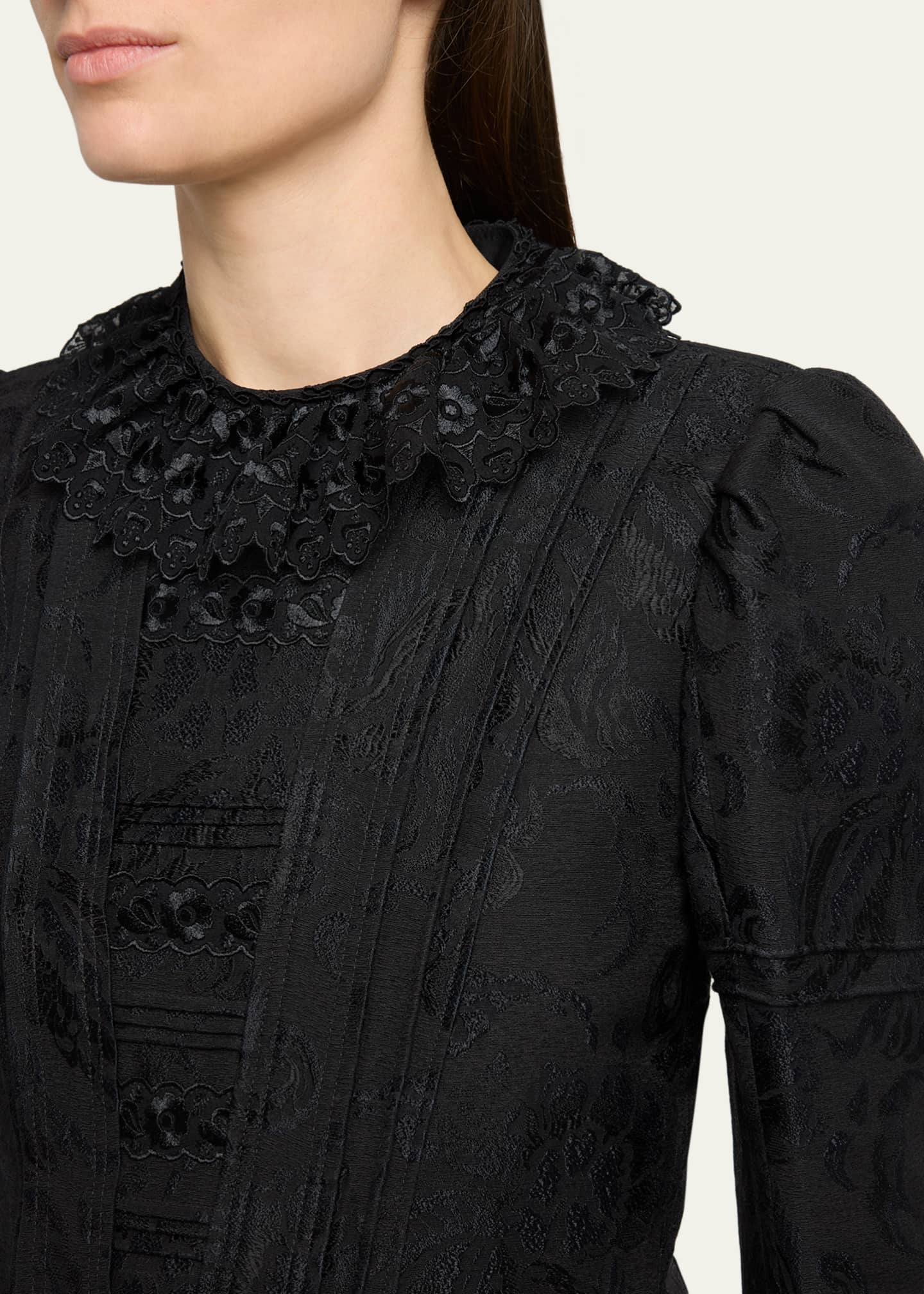 Chloe Soft Floral Jacquard Jacket - Bergdorf Goodman