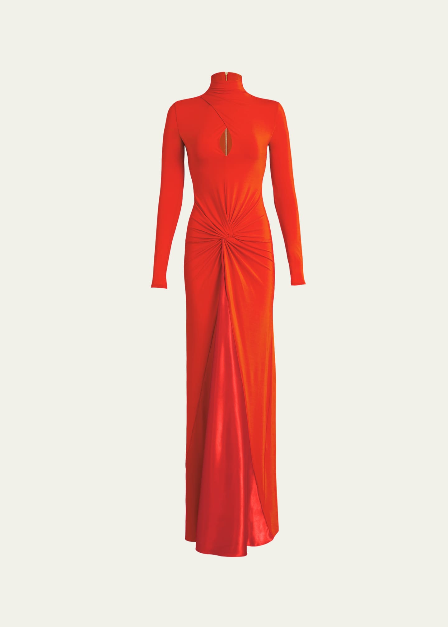 silvia tcherassi evening dresses SILVIA TCHERASSI | Women's | Muriel Dress | BEIGE BURGUNDY GOWN