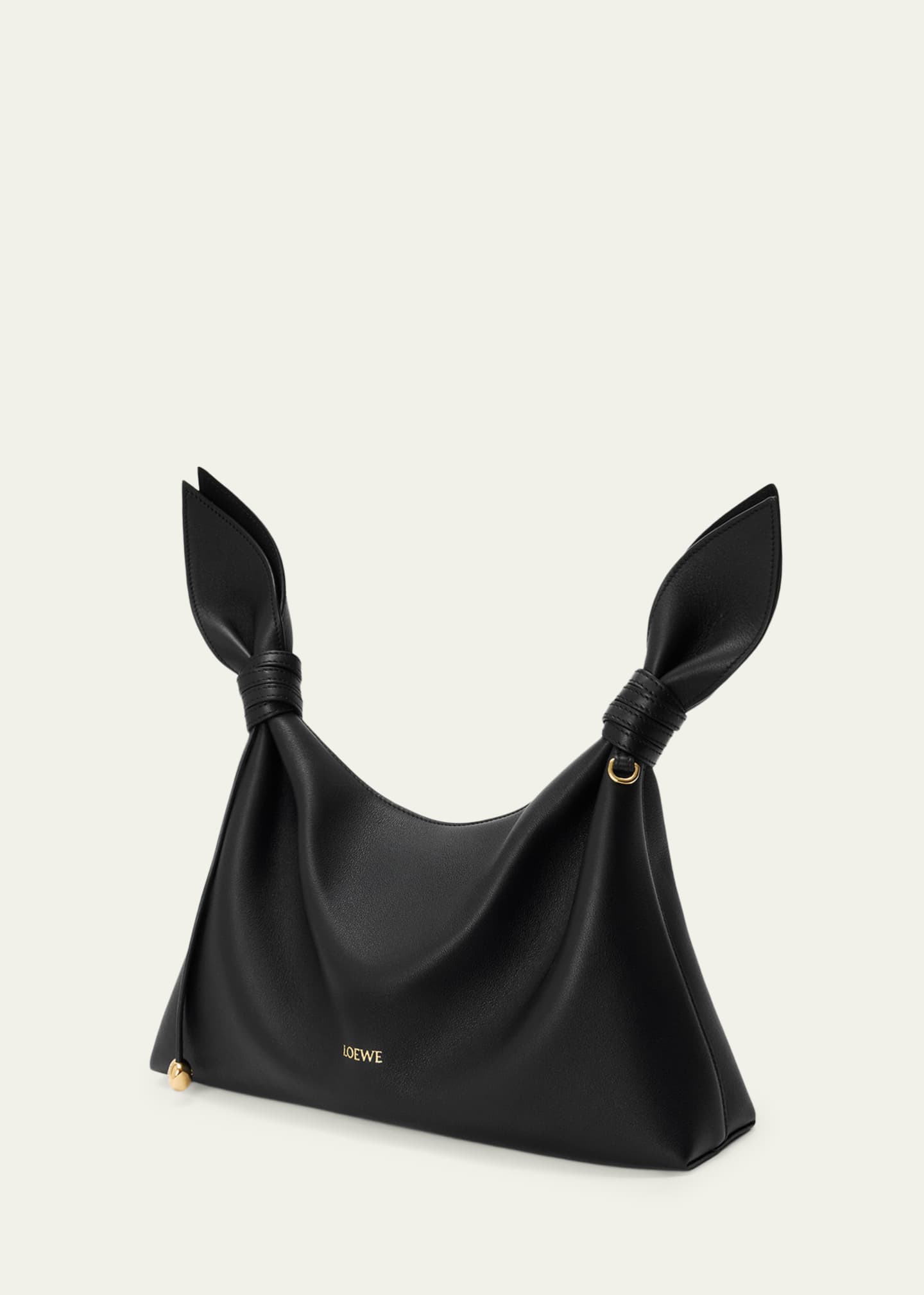 Loewe Scarf Medium Knotted Leather Shoulder Bag - Bergdorf Goodman