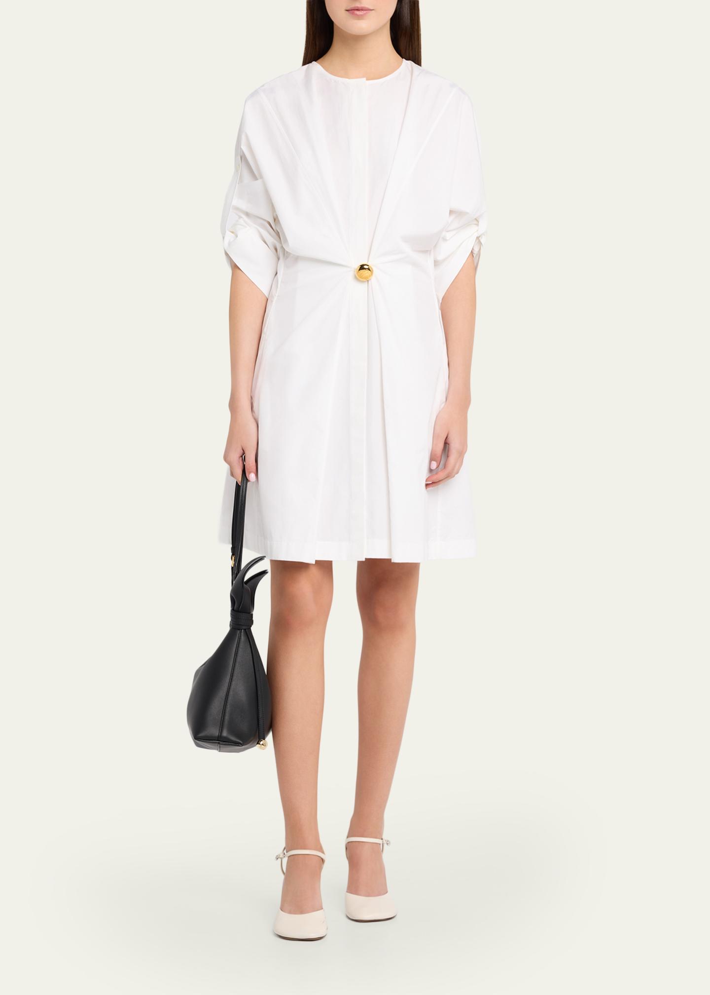 LOEWE Scarf Medium Knotted Leather Shoulder Bag - Bergdorf Goodman