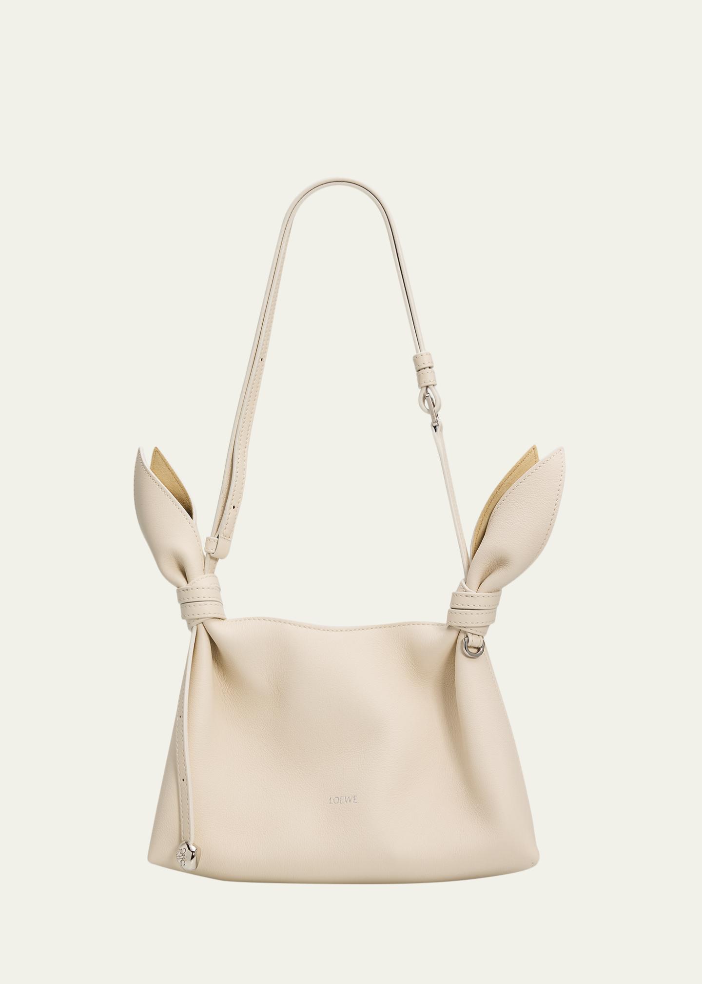LOEWE Scarf Mini Knotted Leather Shoulder Bag - Bergdorf Goodman