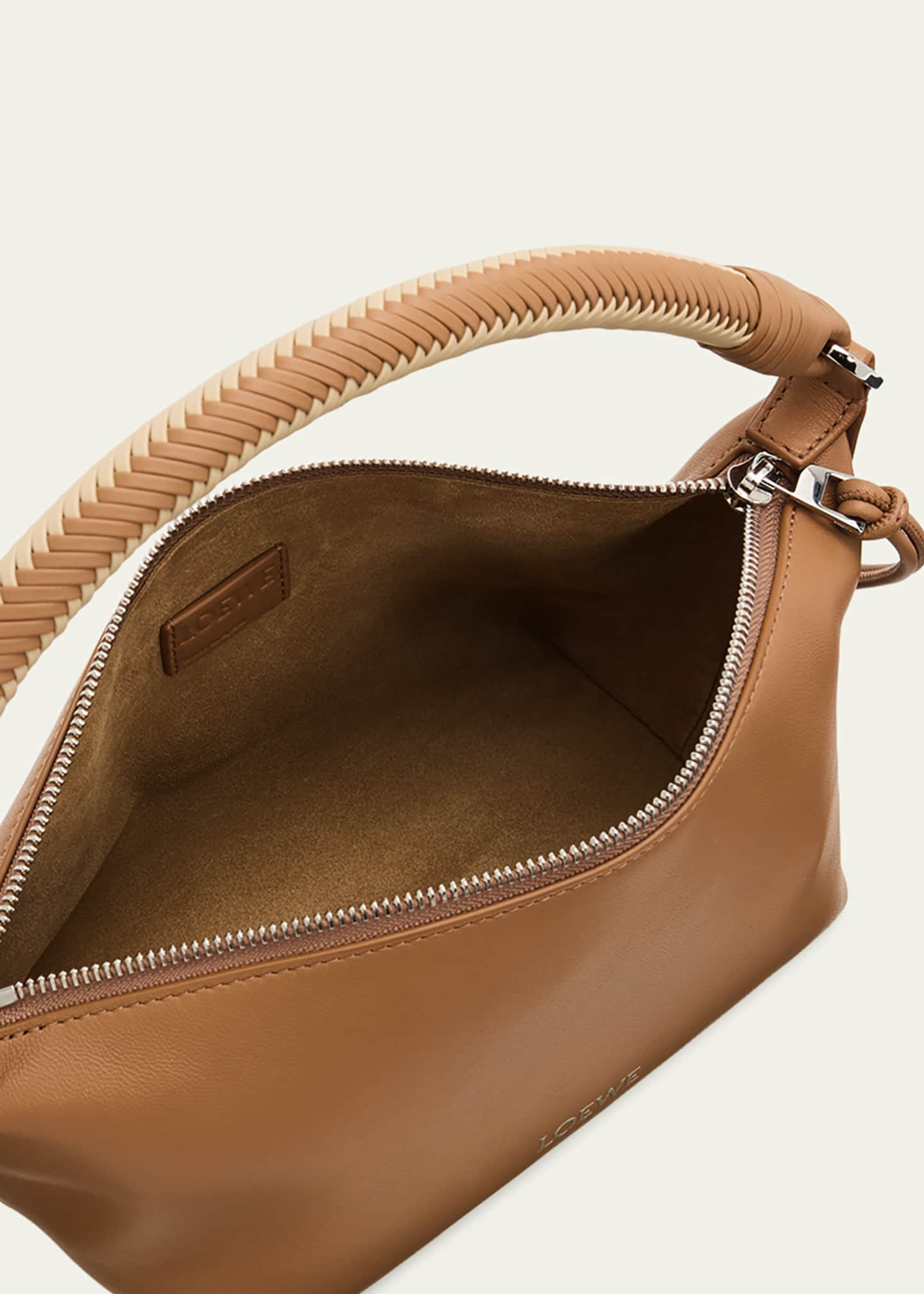 Loewe Cala Mini Lambskin Leather Top-Handle Bag - Bergdorf Goodman