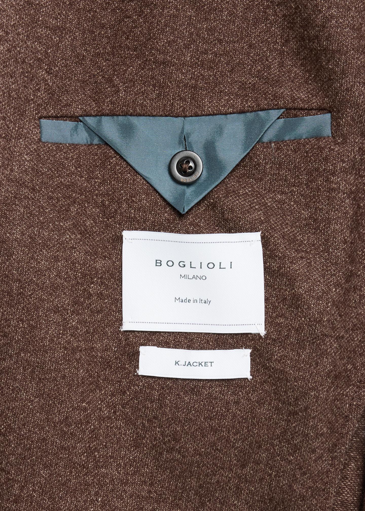 Boglioli Men's K-Jacket Silk and Cashmere Jersey Knit Sport Coat