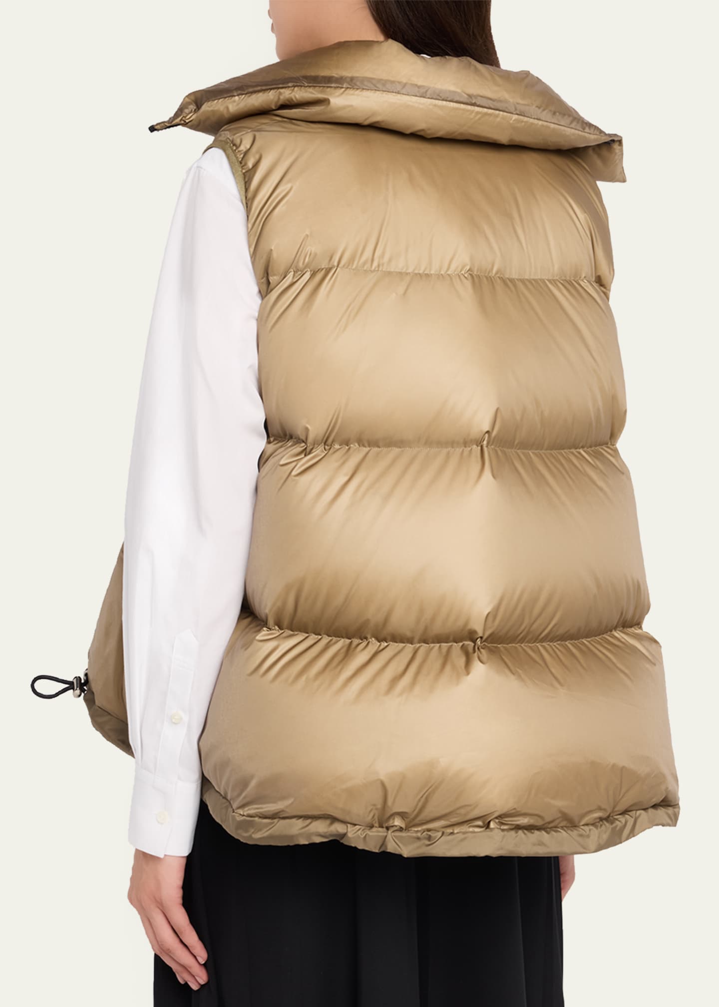 SACAI A-Line Puffer Vest - Bergdorf Goodman