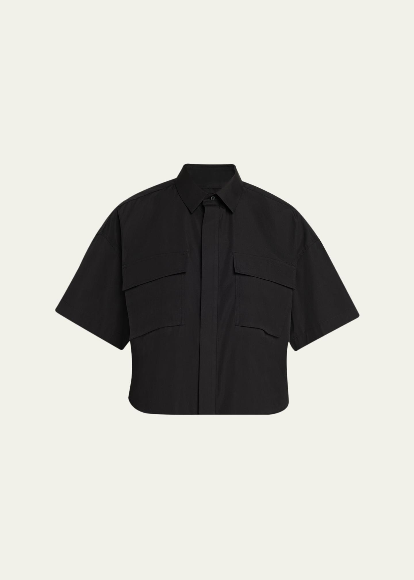 sacai Cotton Poplin Shirt - Bergdorf Goodman