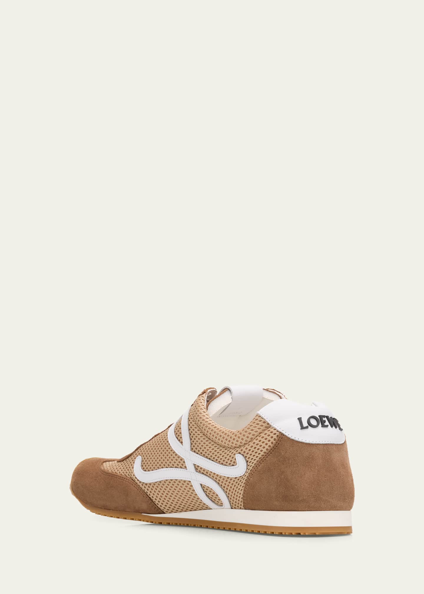 Loewe Ballet Runner 2.0 Sneakers in Suede and Mesh - Bergdorf Goodman