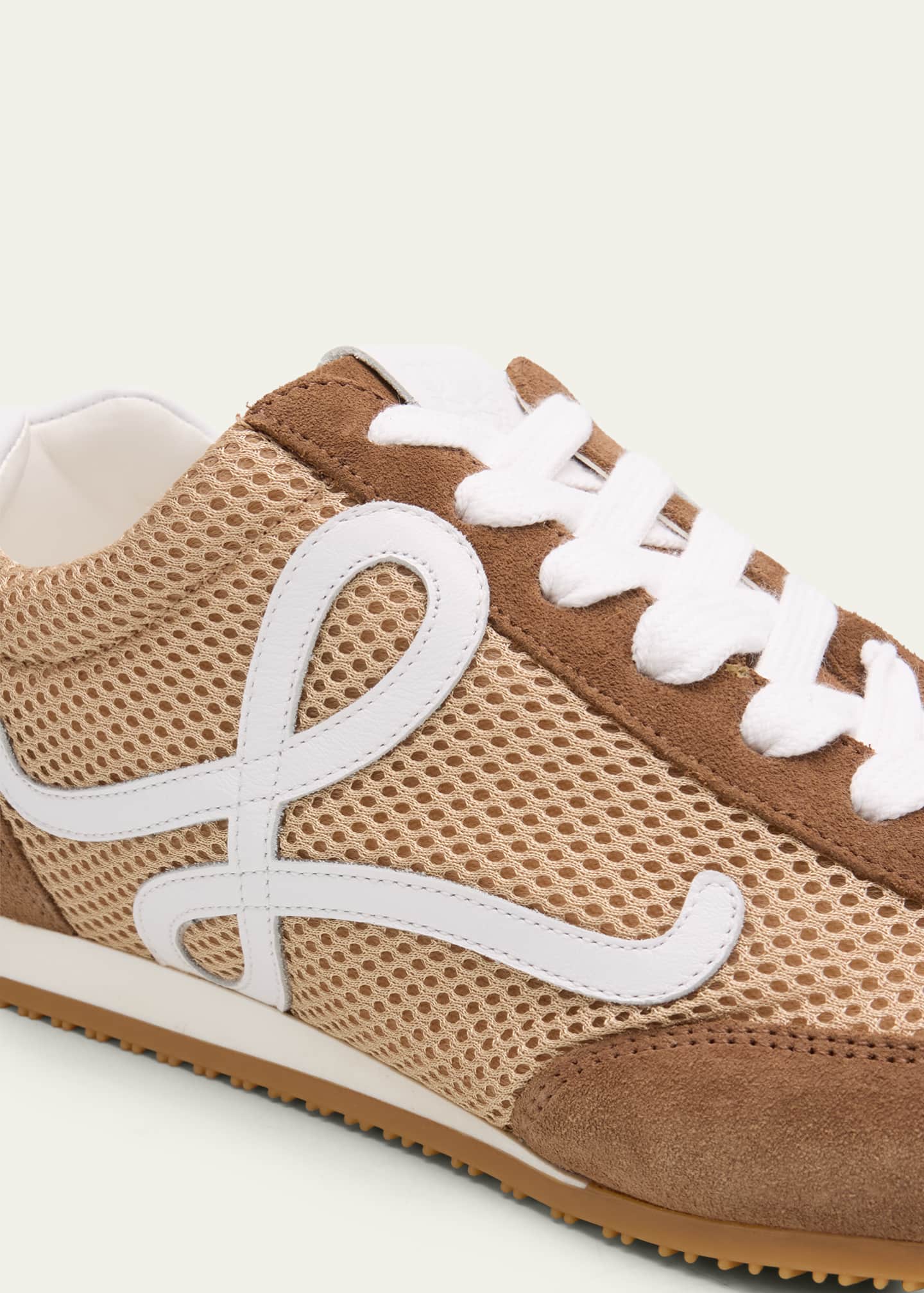 Loewe Ballet Runner 2.0 Sneakers in Suede and Mesh - Bergdorf Goodman