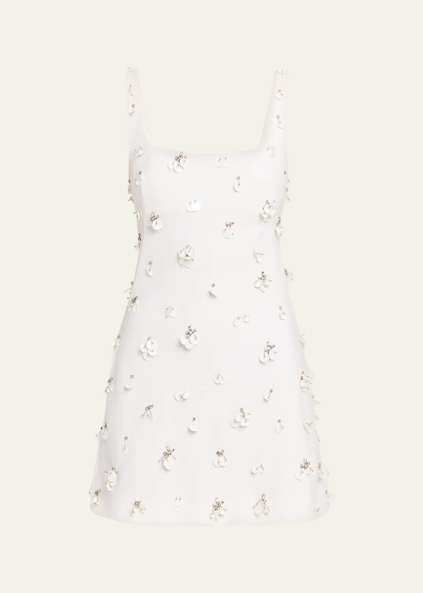 simkhai ziva sequin & rhinestone mini dress SIMKHAI Ziva Embellished Mini Dress