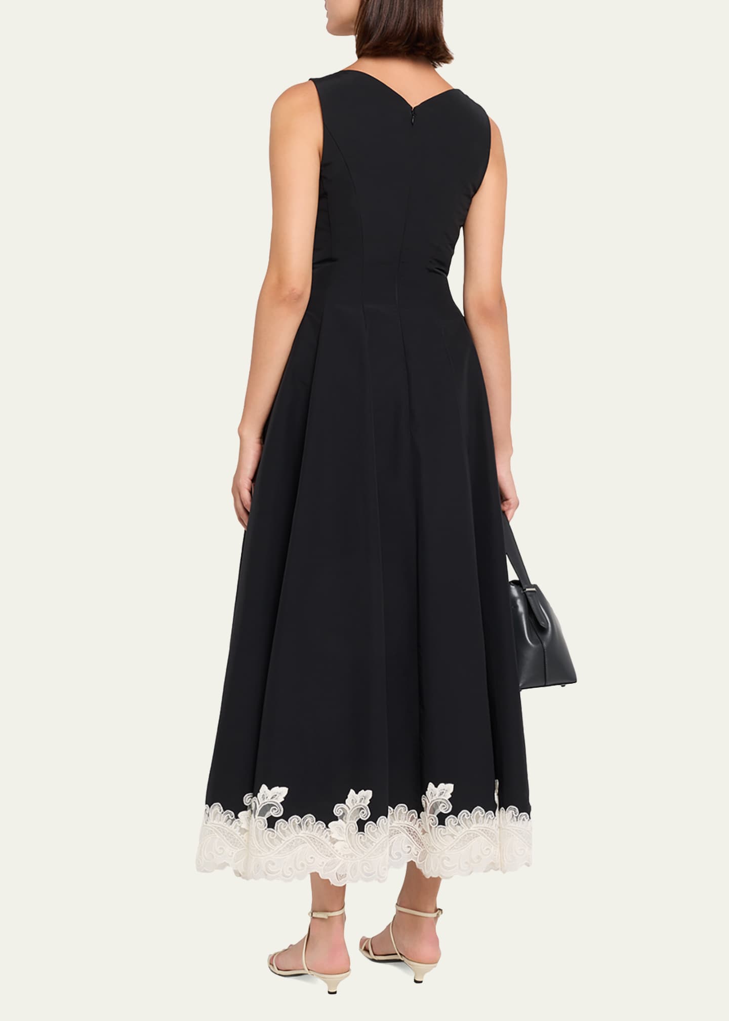 cotton faille dress ERDEM