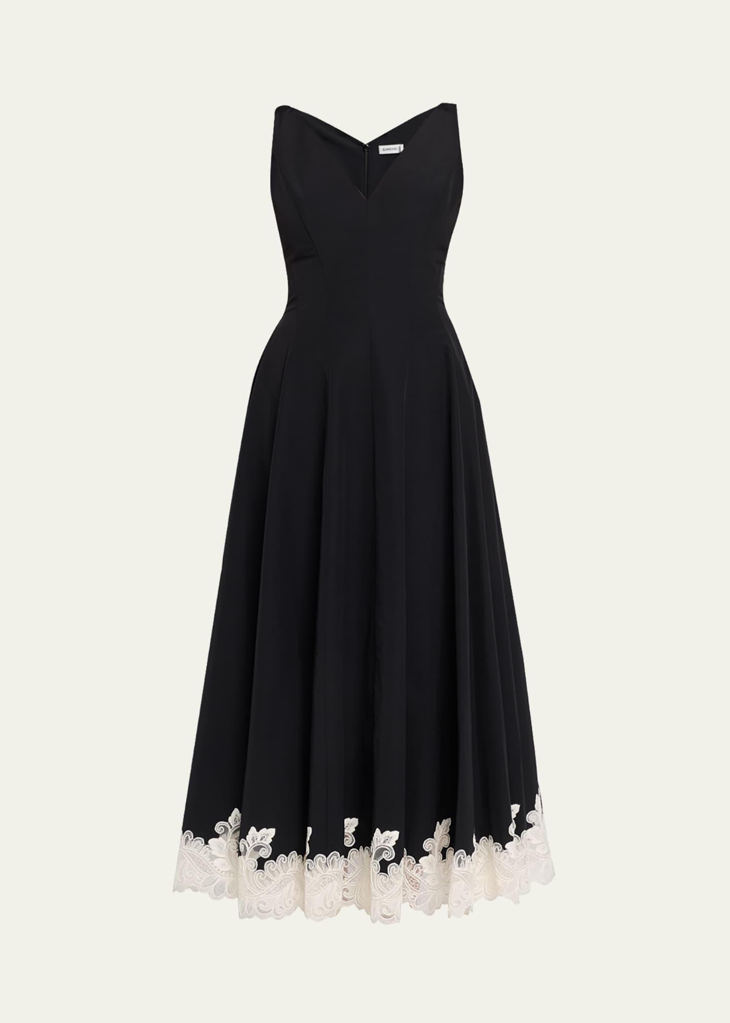 cotton lace midi dress Chasing Unicorns