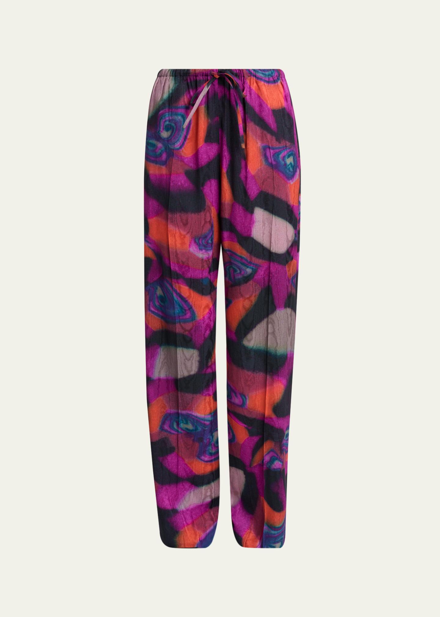 Dries Van Noten Puvis Long Drawstring Pants - Bergdorf Goodman
