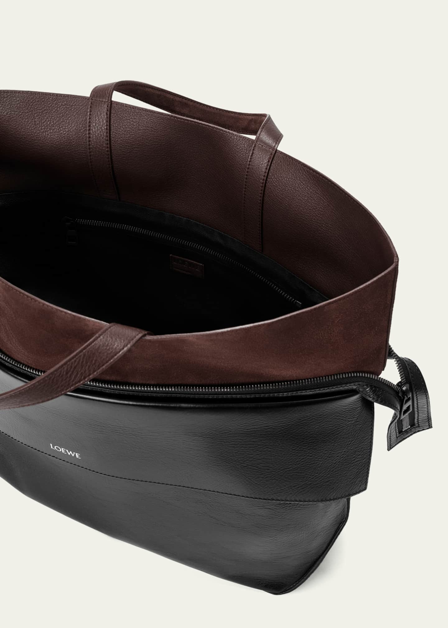 Loewe Men's Switch Large Leather Tote Bag - Bergdorf Goodman