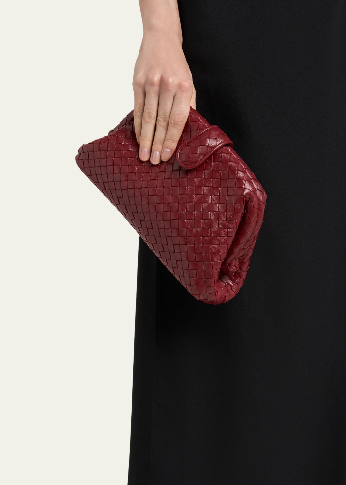 Bottega Veneta Lauren 1980 Leather Clutch Bag - Bergdorf Goodman