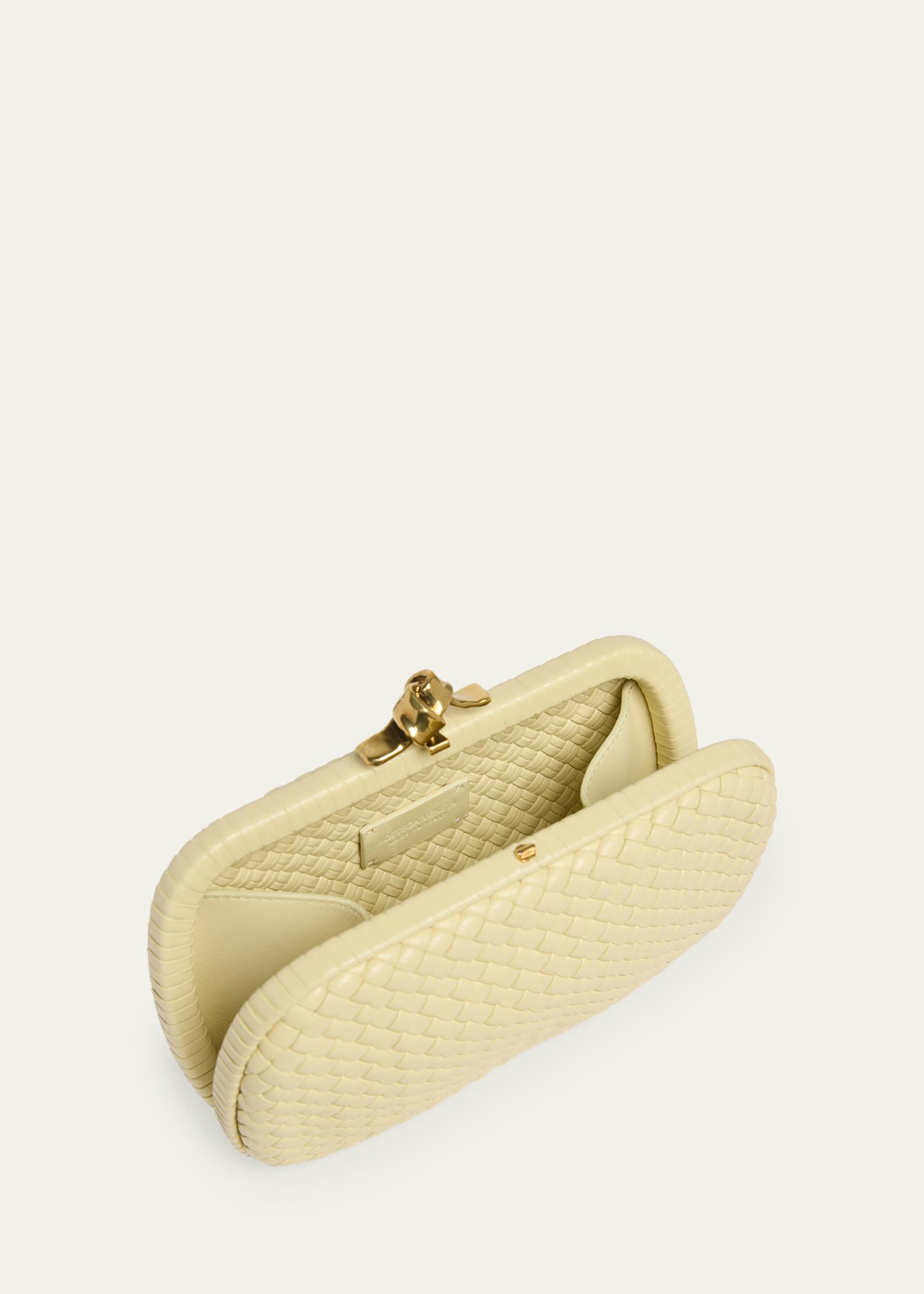 Bottega Veneta Puffy Leather Knot Clutch Bag - Bergdorf Goodman