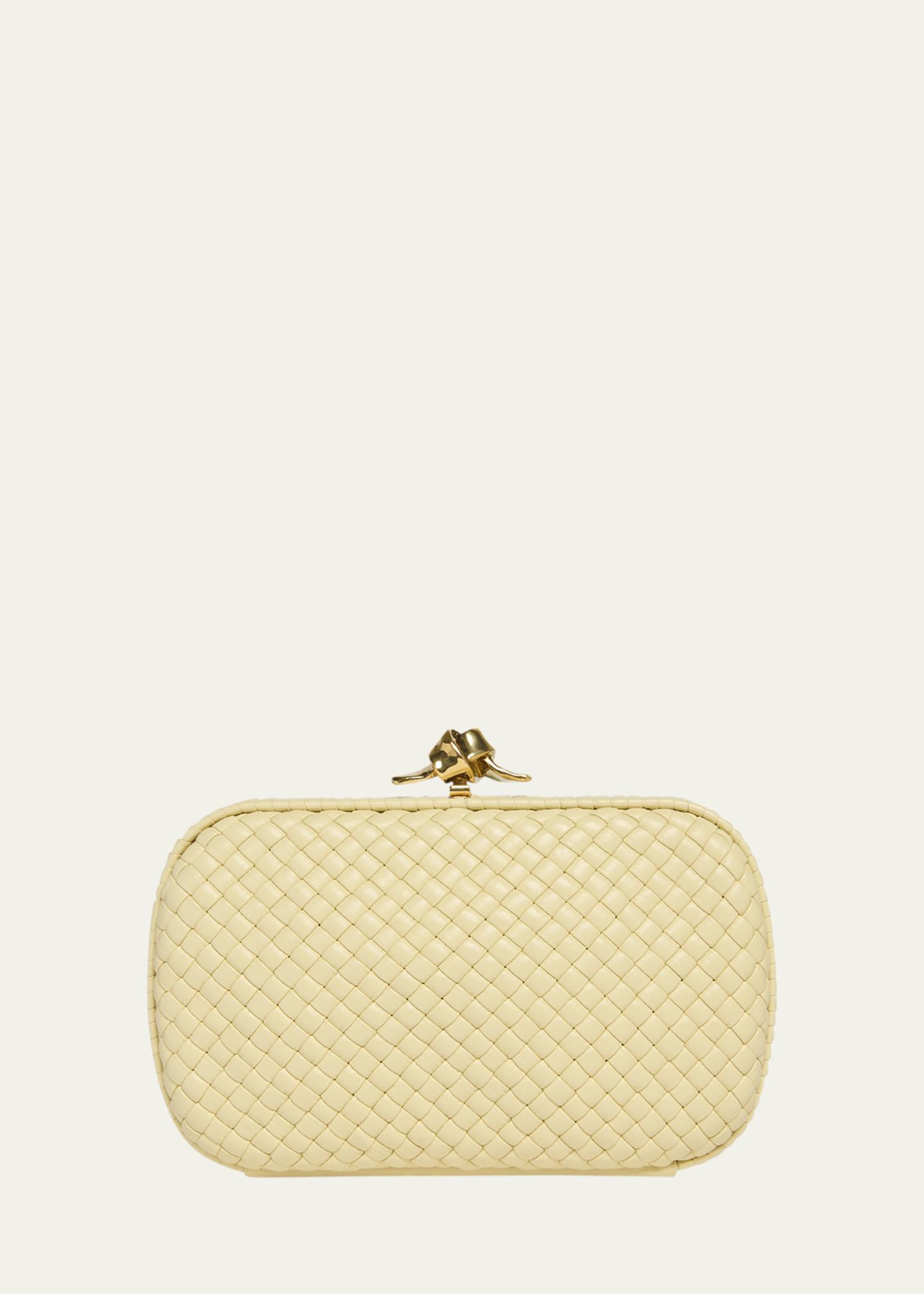 Bottega Veneta Puffy Leather Knot Clutch Bag - Bergdorf Goodman