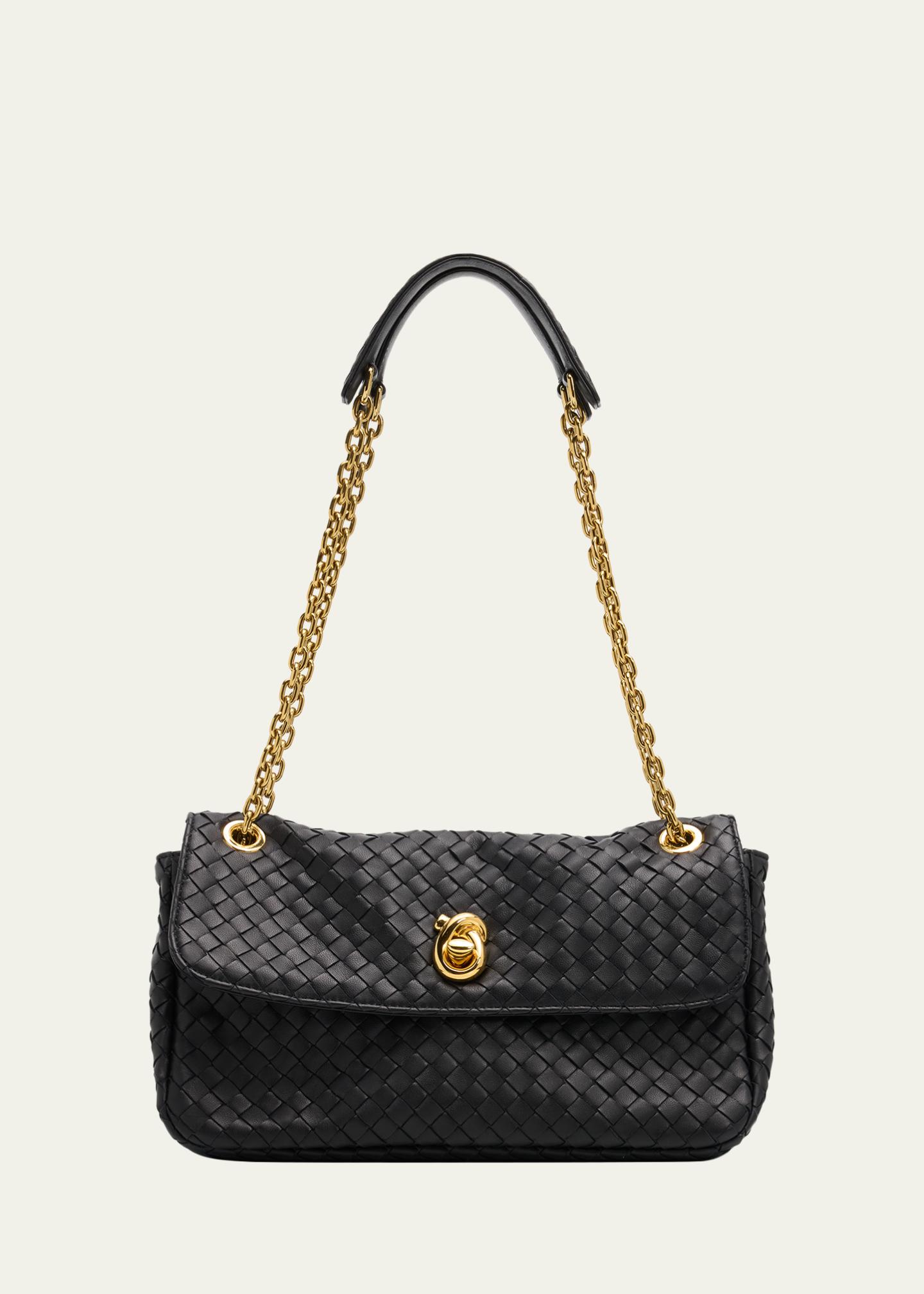 Bottega Veneta Madison Intrecciato Leather Shoulder Bag - Bergdorf 
