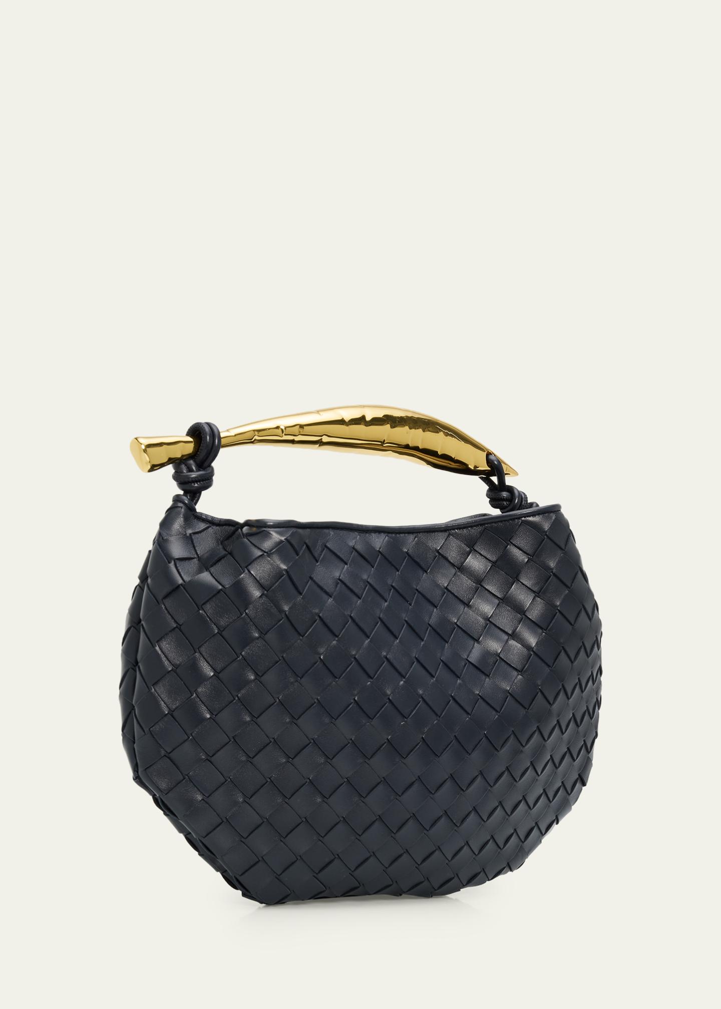 Bottega Veneta Sardine Leather Top-Handle Bag - Bergdorf Goodman