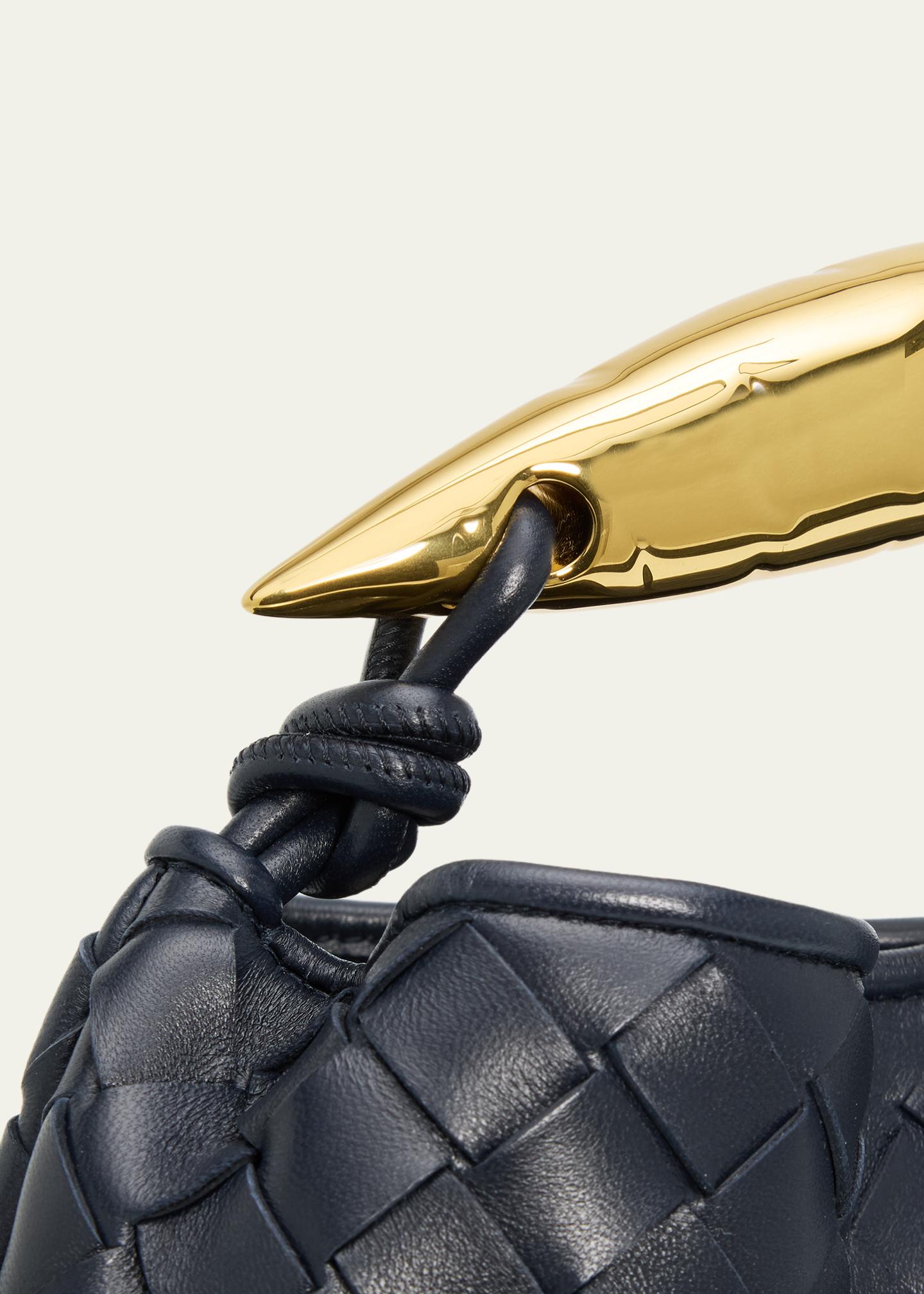 Bottega Veneta Sardine Leather Top-Handle Bag - Bergdorf Goodman