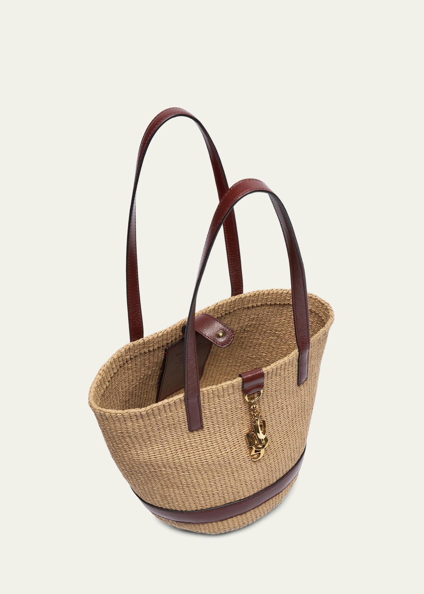 Chloe Charms Hand-Woven Basket Bag - Bergdorf Goodman