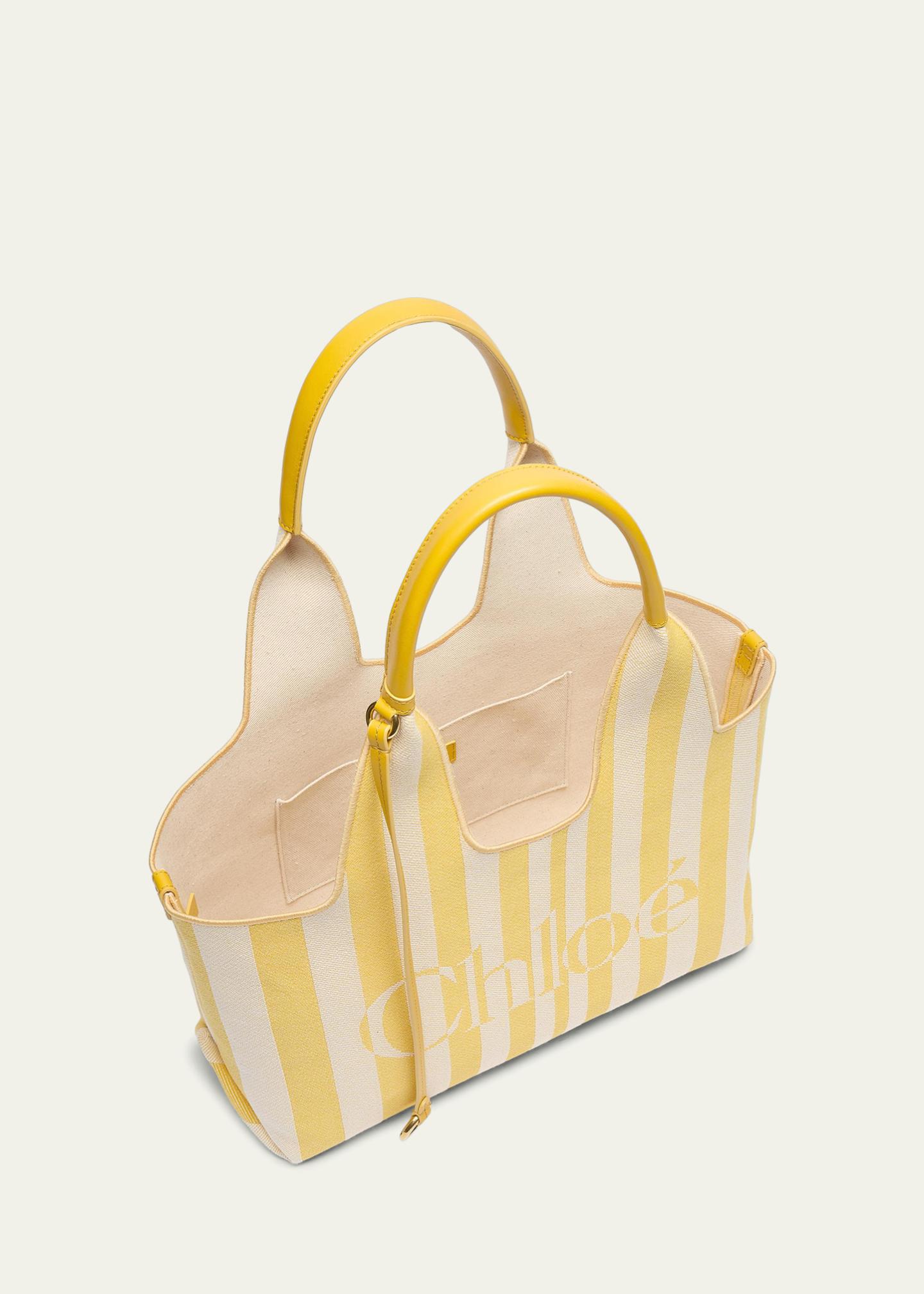 Chloe Stripy East-West Jacquard Tote Bag - Bergdorf Goodman