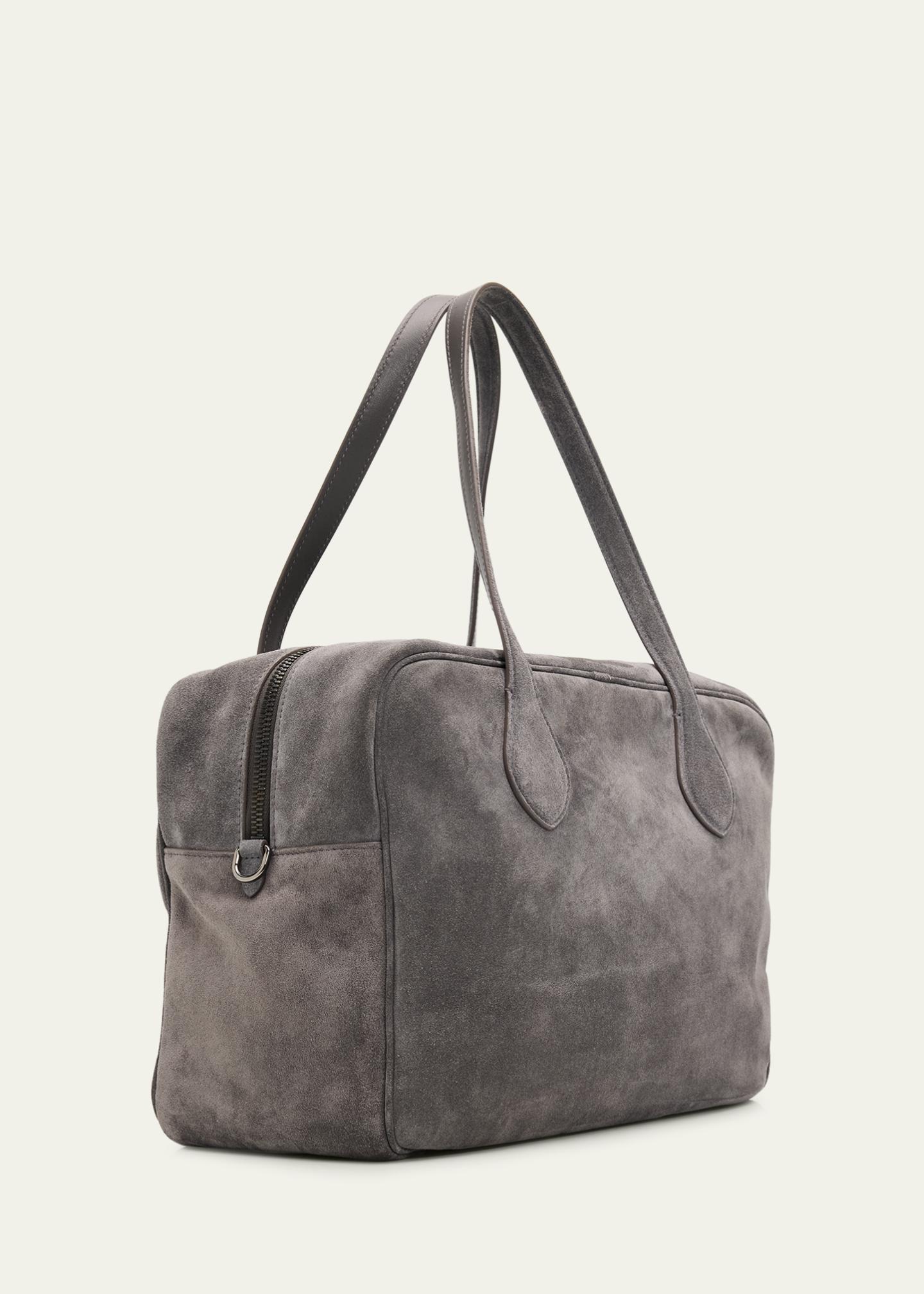 Brunello Cucinelli Explorer Suede Top-Handle Travel Bag - Bergdorf