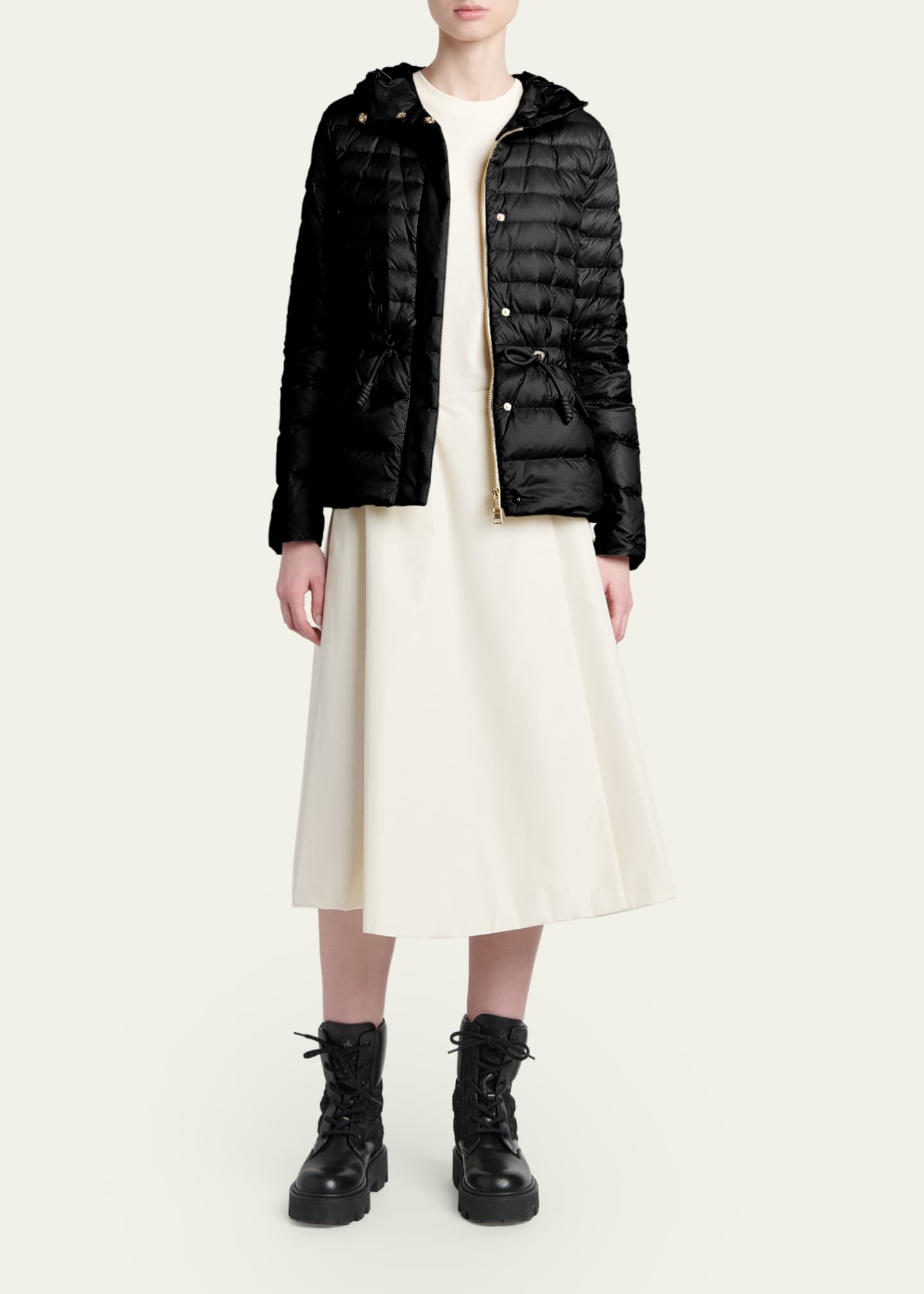 Moncler Raies Hooded Short Down Jacket - Bergdorf Goodman