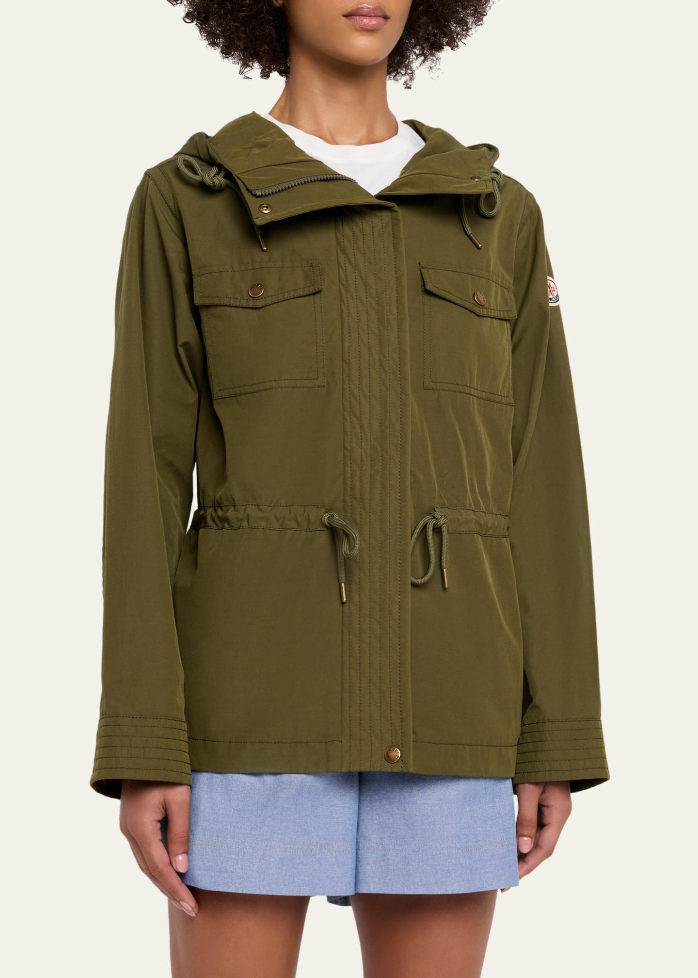 Moncler Genius Serin Hooded Cotton-Blend Parka - Bergdorf Goodman