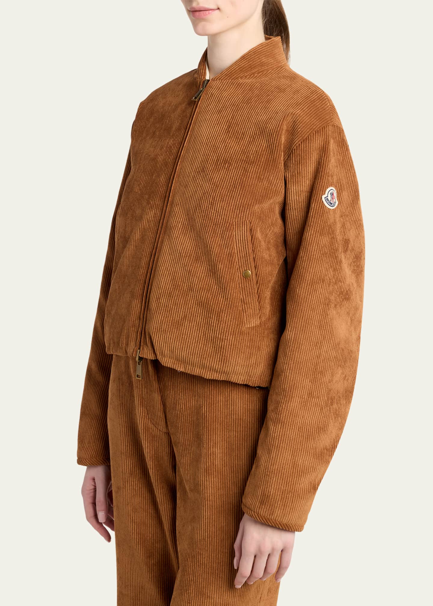 Moncler Blageon Reversible Down Corduroy Jacket - Bergdorf Goodman
